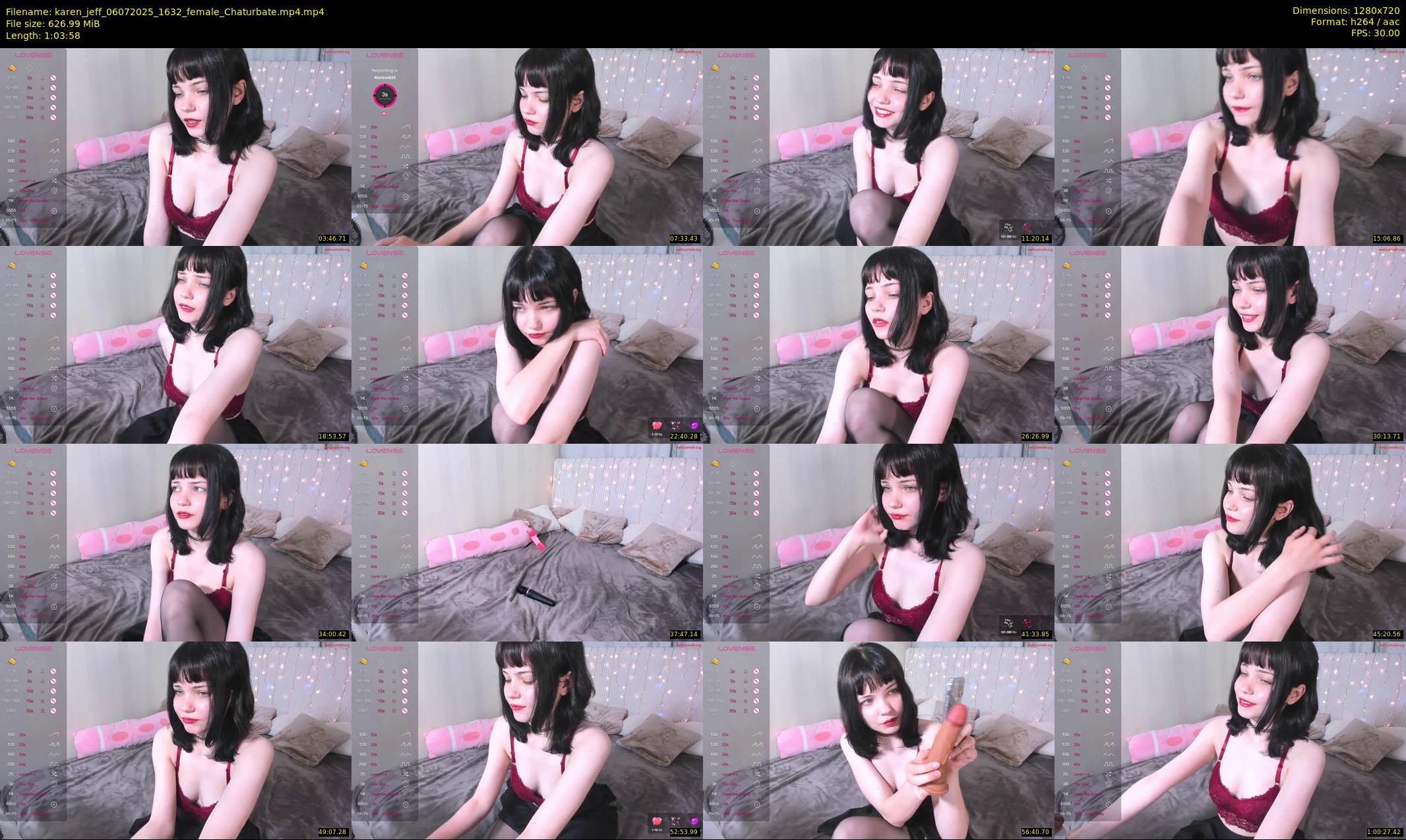 karen_jeff — 64 minute Chaturbate female cam show recording, 720p, Jul 6, 2025