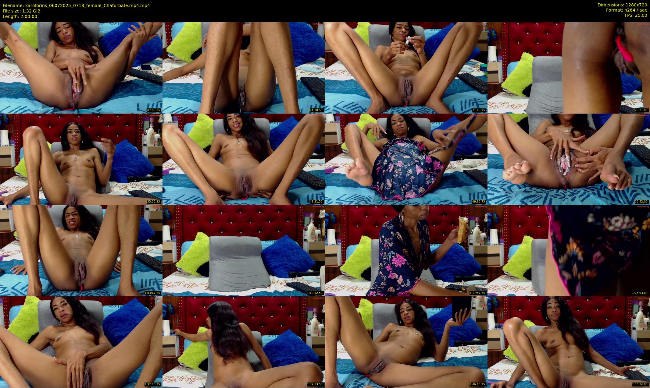karolbrins — 120 minute Chaturbate female cam show recording, 720p, Jul 6, 2025