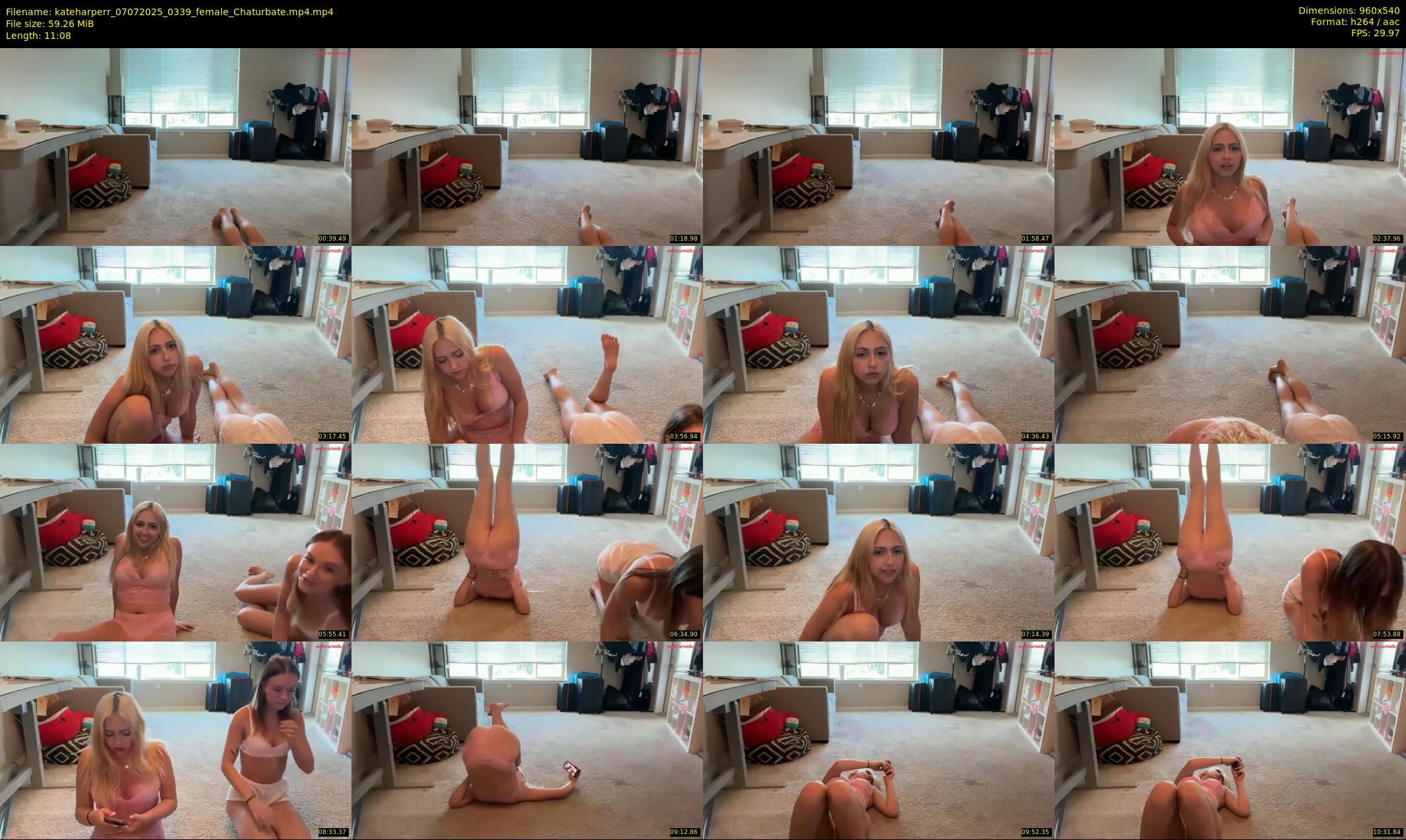 kateharperr — 12 minute Chaturbate female cam show recording, 480p, Jul 7, 2025