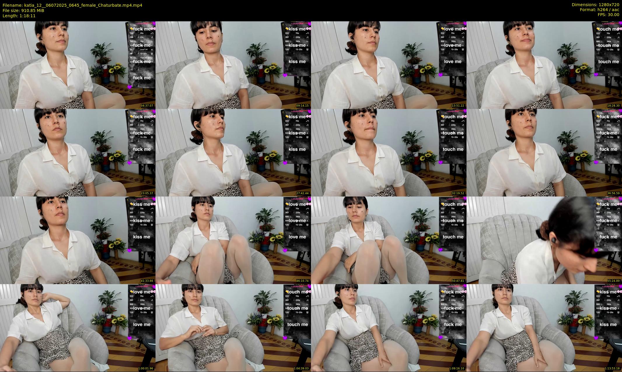 katia_12_ — 79 minute Chaturbate female cam show recording, 720p, Jul 6, 2025