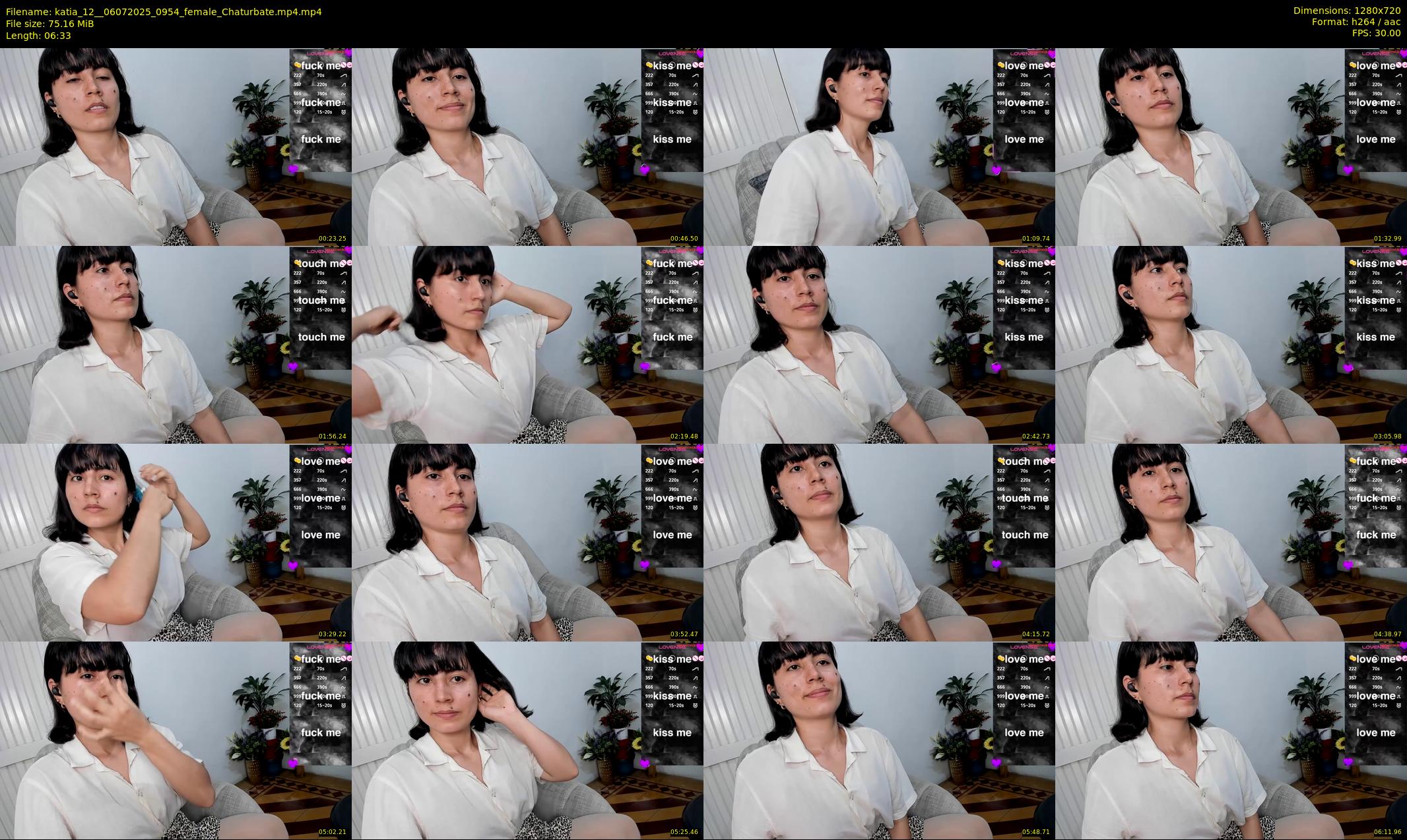 katia_12_ — 7 minute Chaturbate female cam show recording, 720p, Jul 6, 2025