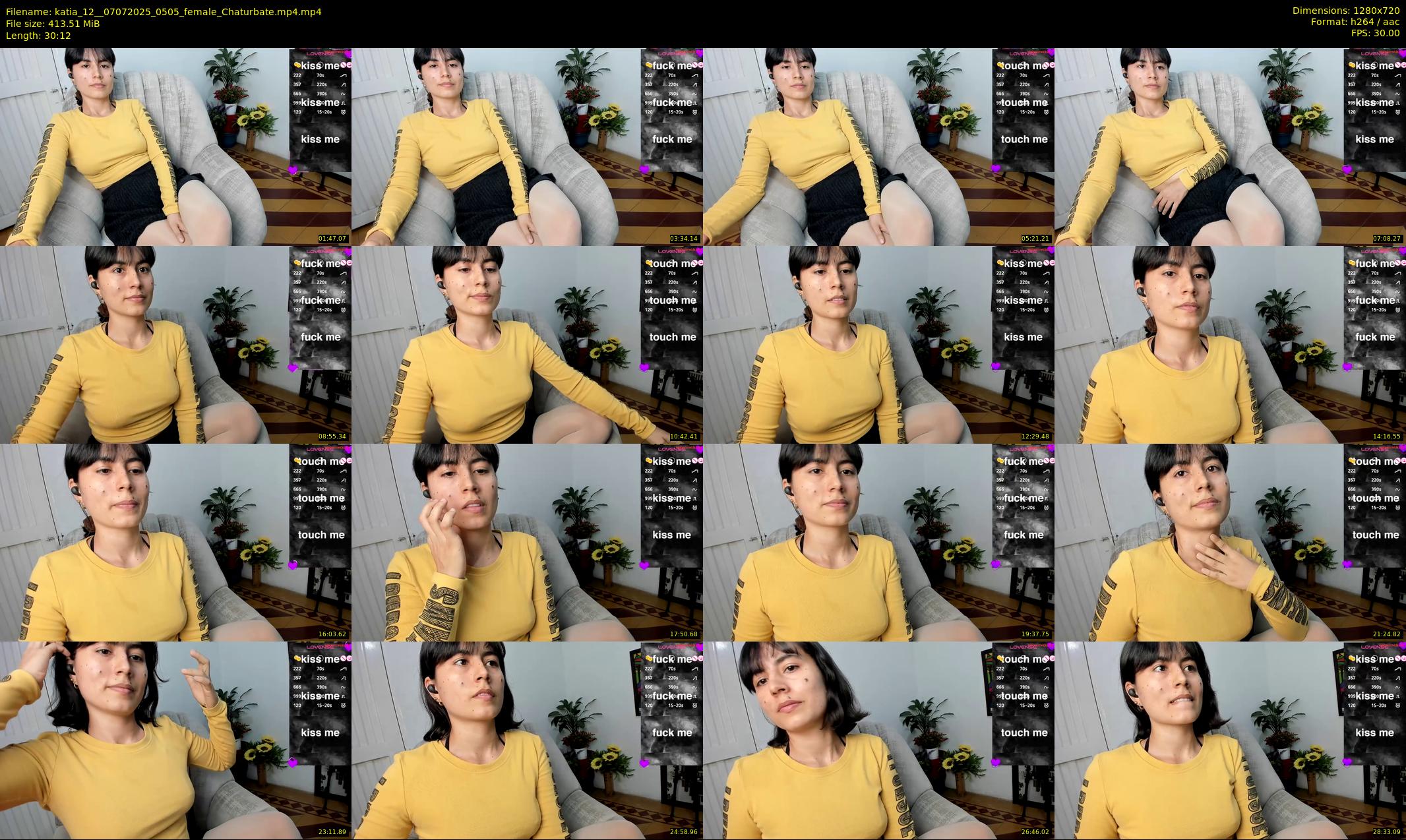 katia_12_ — 31 minute Chaturbate female cam show recording, 720p, Jul 7, 2025