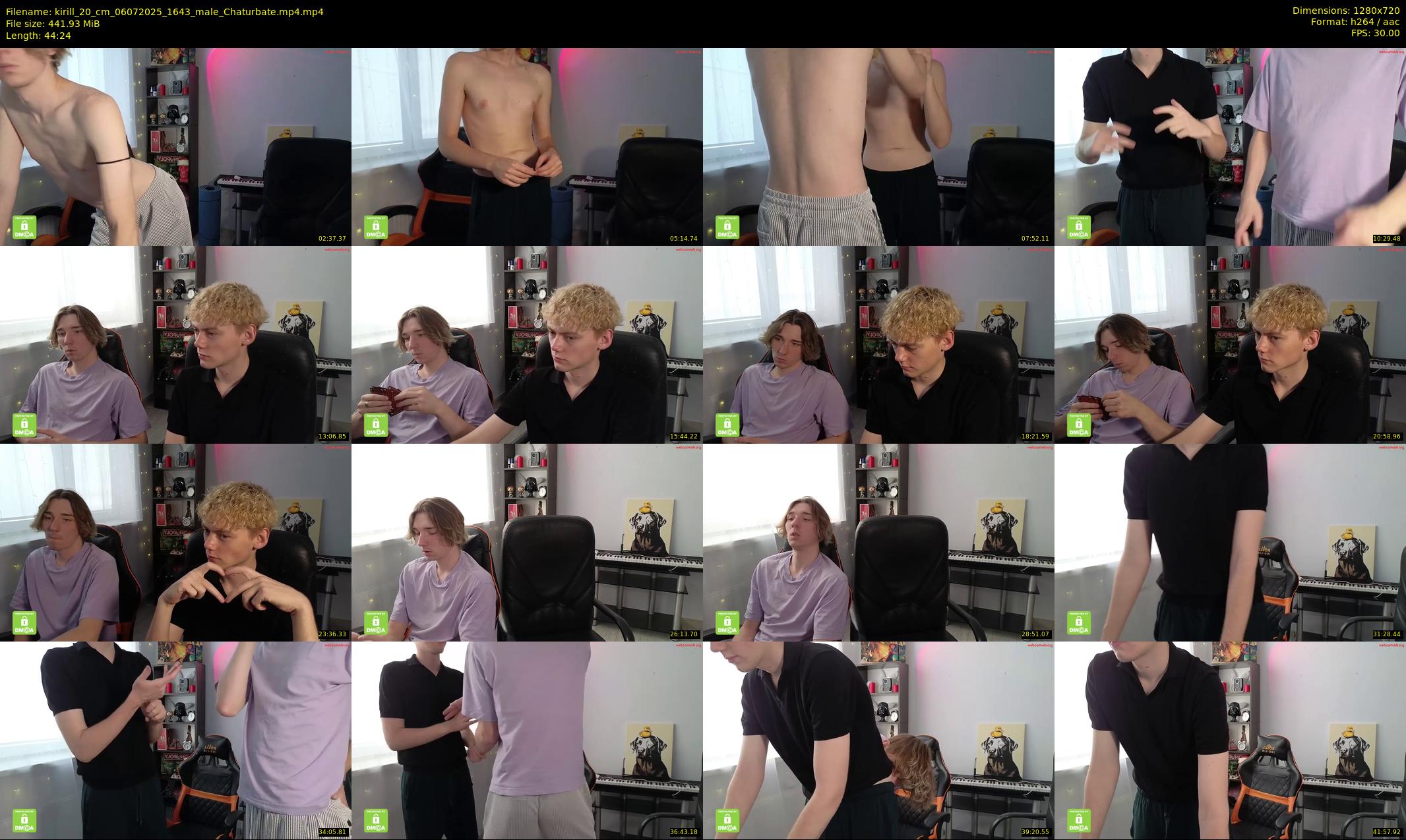 kirill_20_cm — 45 minute Chaturbate male cam show recording, 720p, Jul 6, 2025