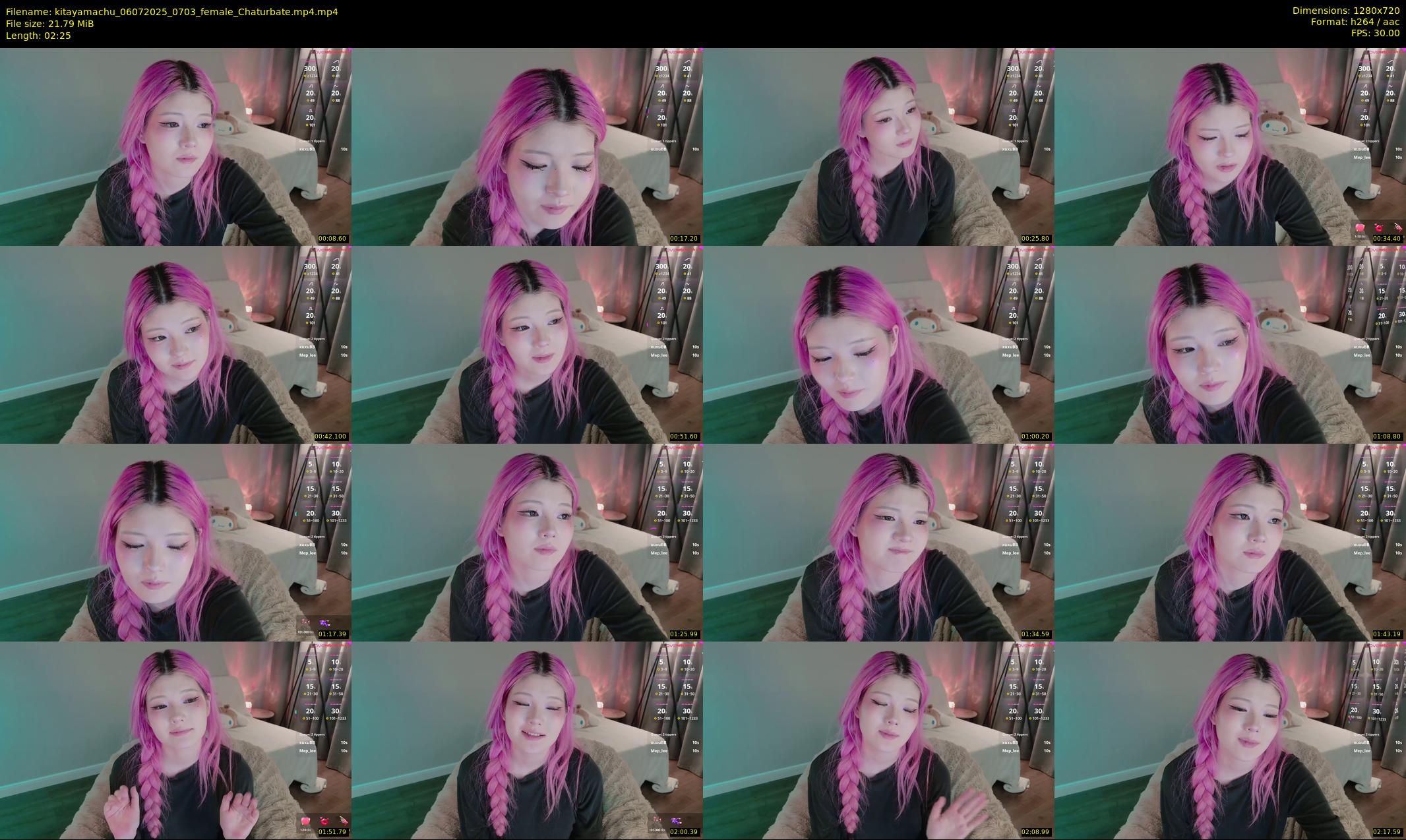 kitayamachu — 3 minute Chaturbate female cam show recording, 720p, Jul 6, 2025