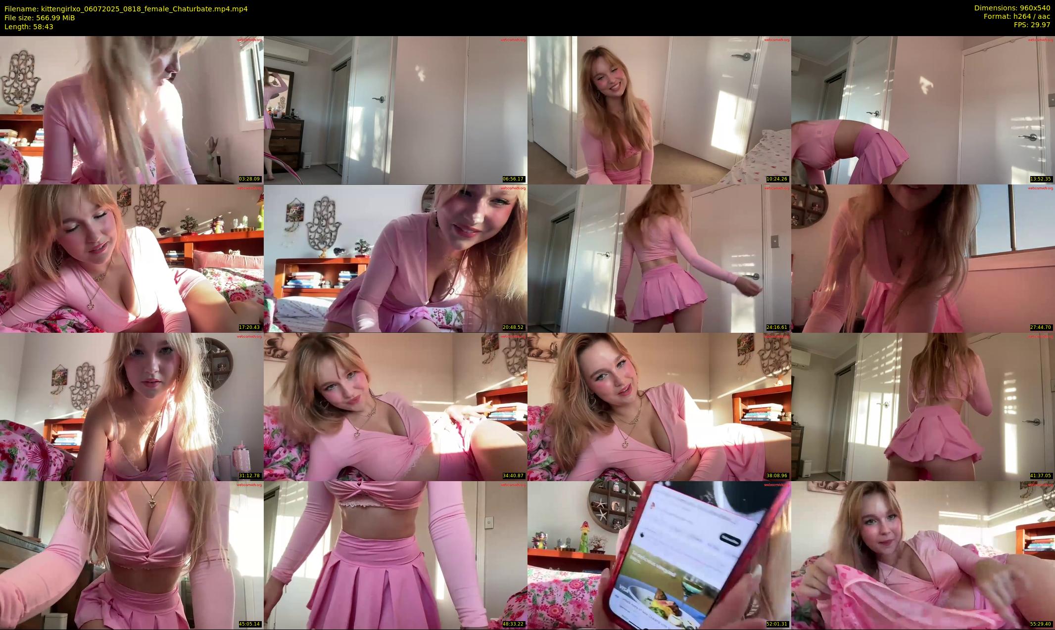 kittengirlxo — 59 minute Chaturbate female cam show recording, 480p, Jul 6, 2025