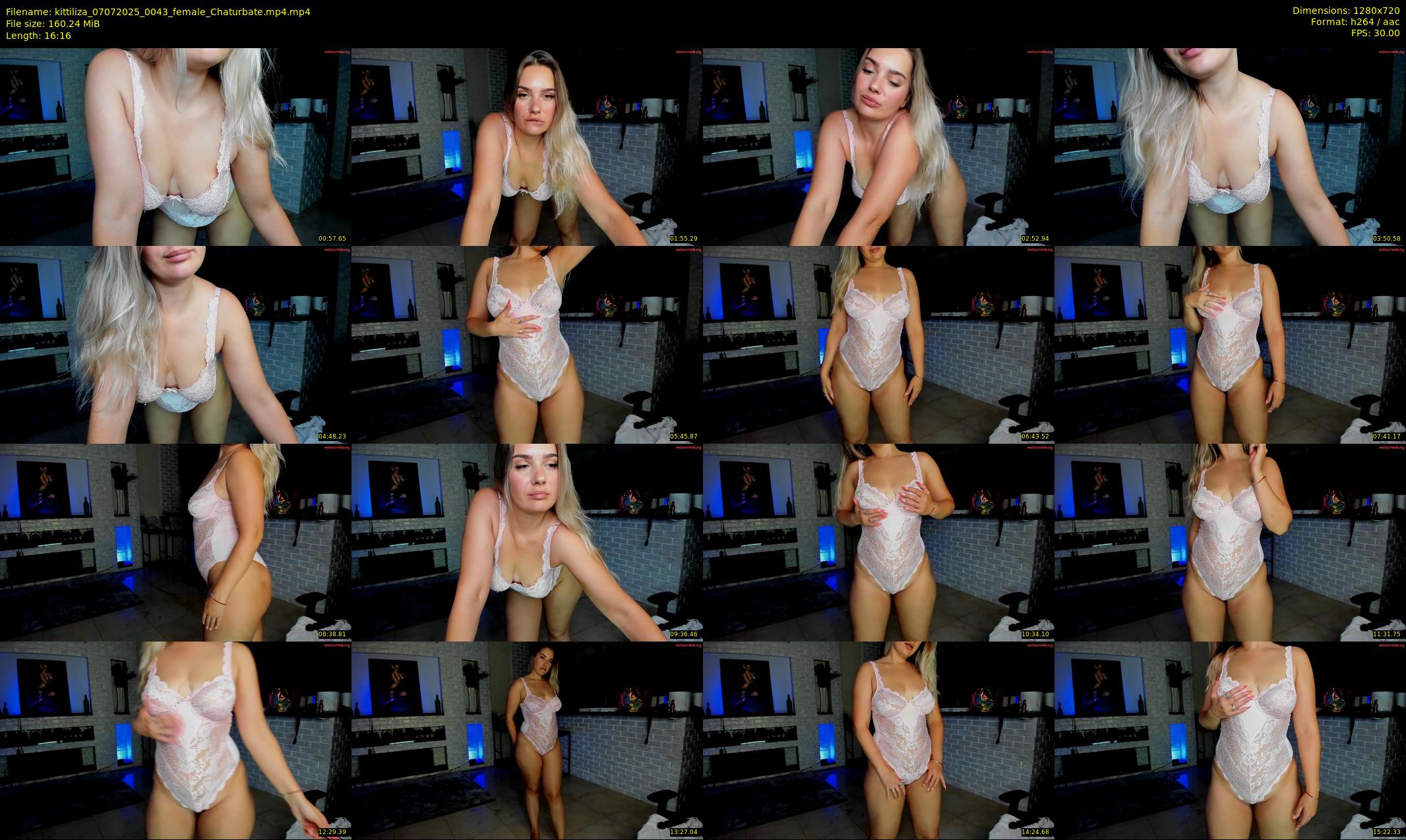 kittiliza — 17 minute Chaturbate female cam show recording, 720p, Jul 7, 2025
