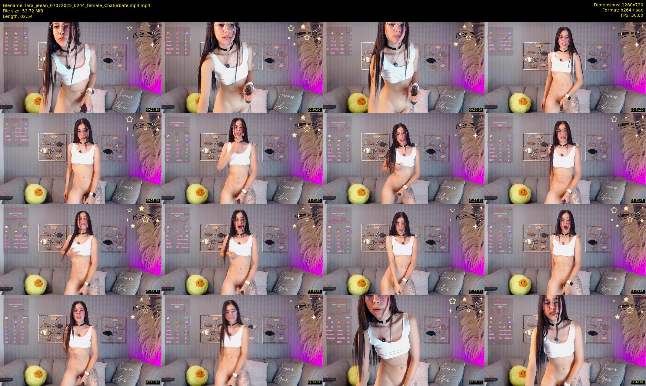 lara_jeean — 3 minute Chaturbate female cam show recording, 720p, Jul 7, 2025