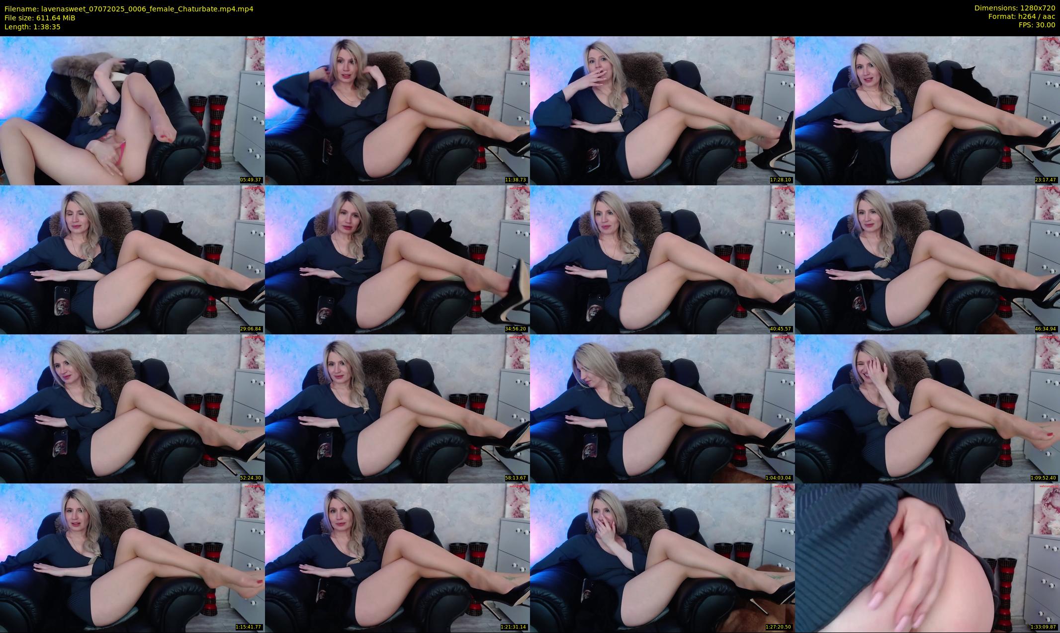lavenasweet — 99 minute Chaturbate female cam show recording, 720p, Jul 7, 2025