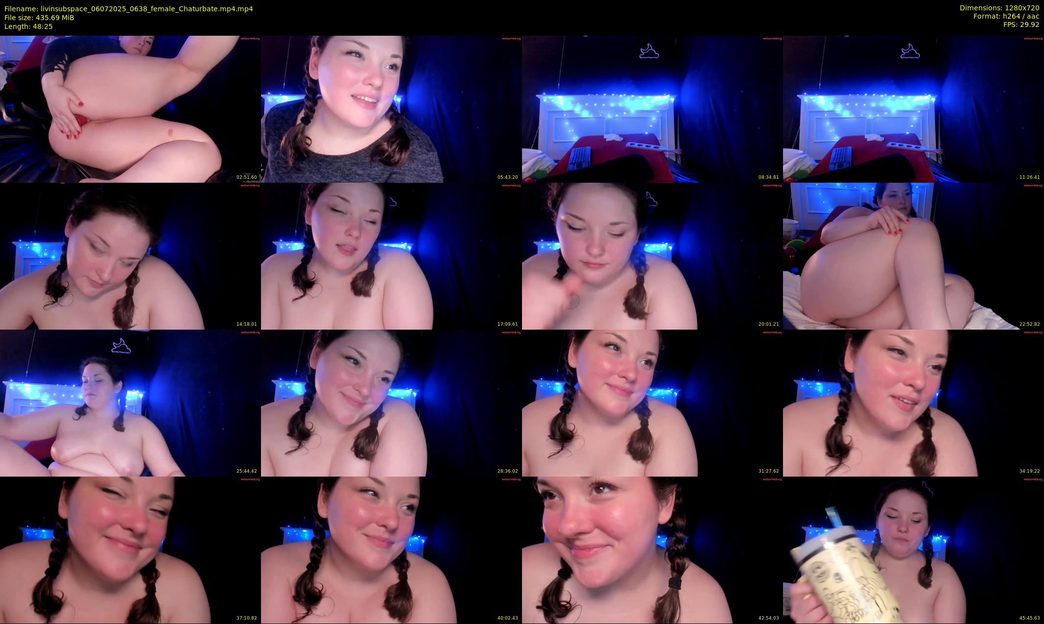 livinsubspace — 49 minute Chaturbate female cam show recording, 720p, Jul 6, 2025