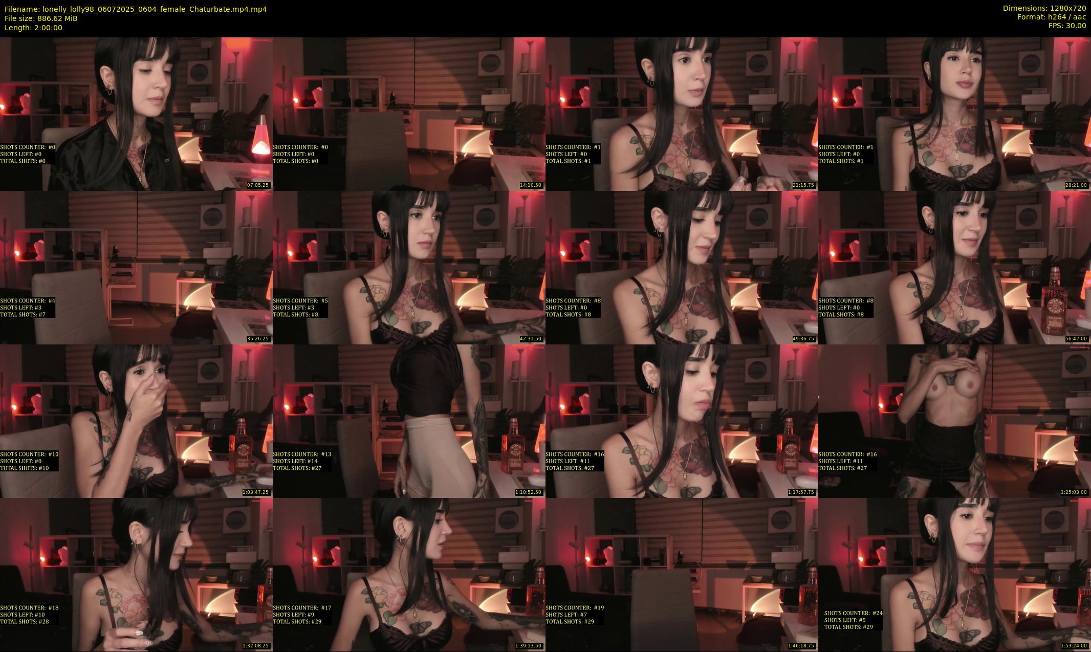 lonelly_lolly98 — 120 minute Chaturbate female cam show recording, 720p, Jul 6, 2025