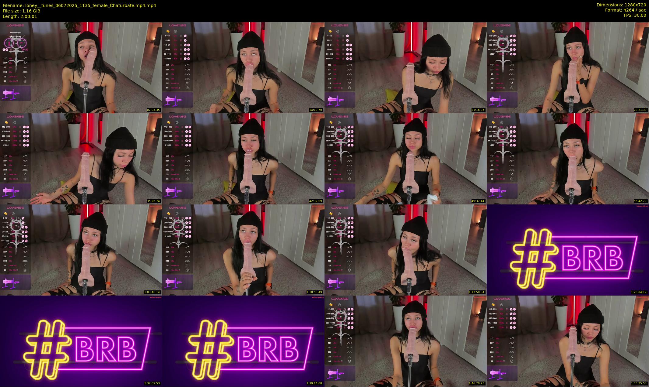 loney__tunes — 121 minute Chaturbate female cam show recording, 720p, Jul 6, 2025