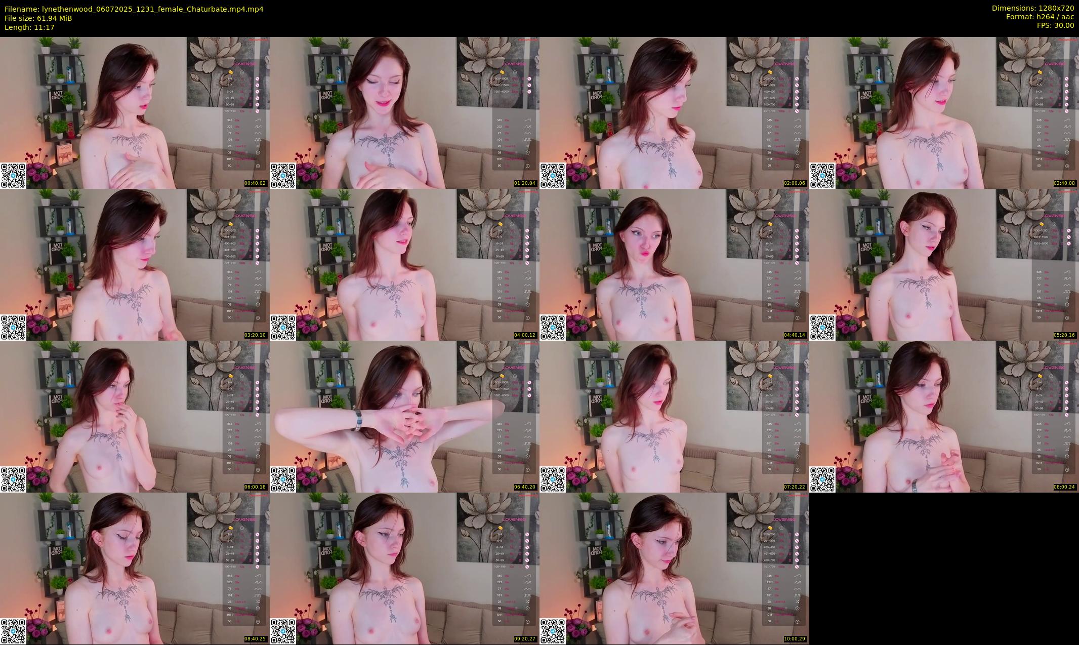 lynethenwood — 12 minute Chaturbate female cam show recording, 720p, Jul 6, 2025