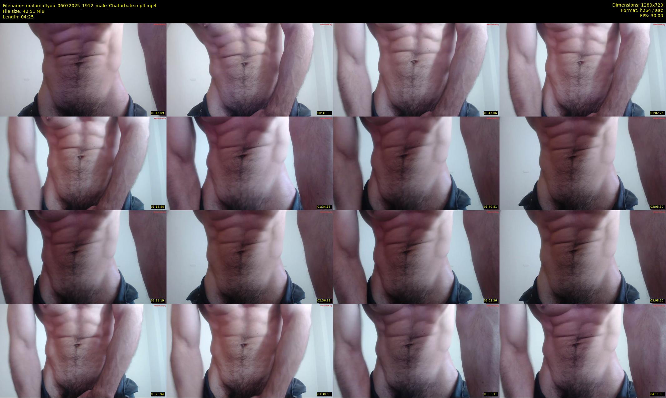 maluma4you — 5 minute Chaturbate male cam show recording, 720p, Jul 6, 2025