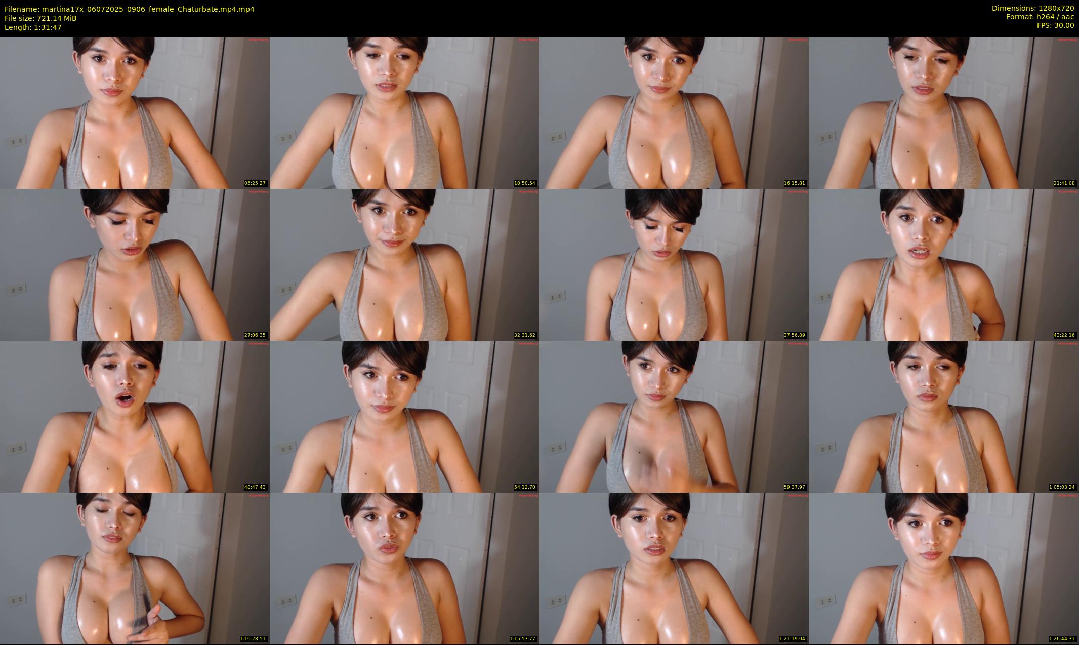 martina17x — 92 minute Chaturbate female cam show recording, 720p, Jul 6, 2025