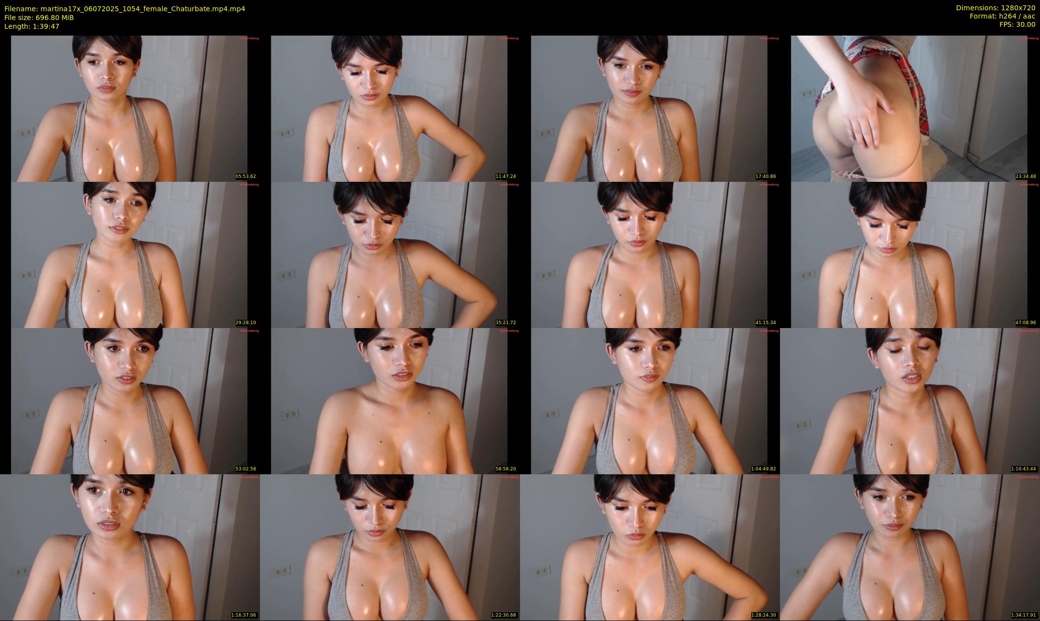 martina17x — 100 minute Chaturbate female cam show recording, 720p, Jul 6, 2025