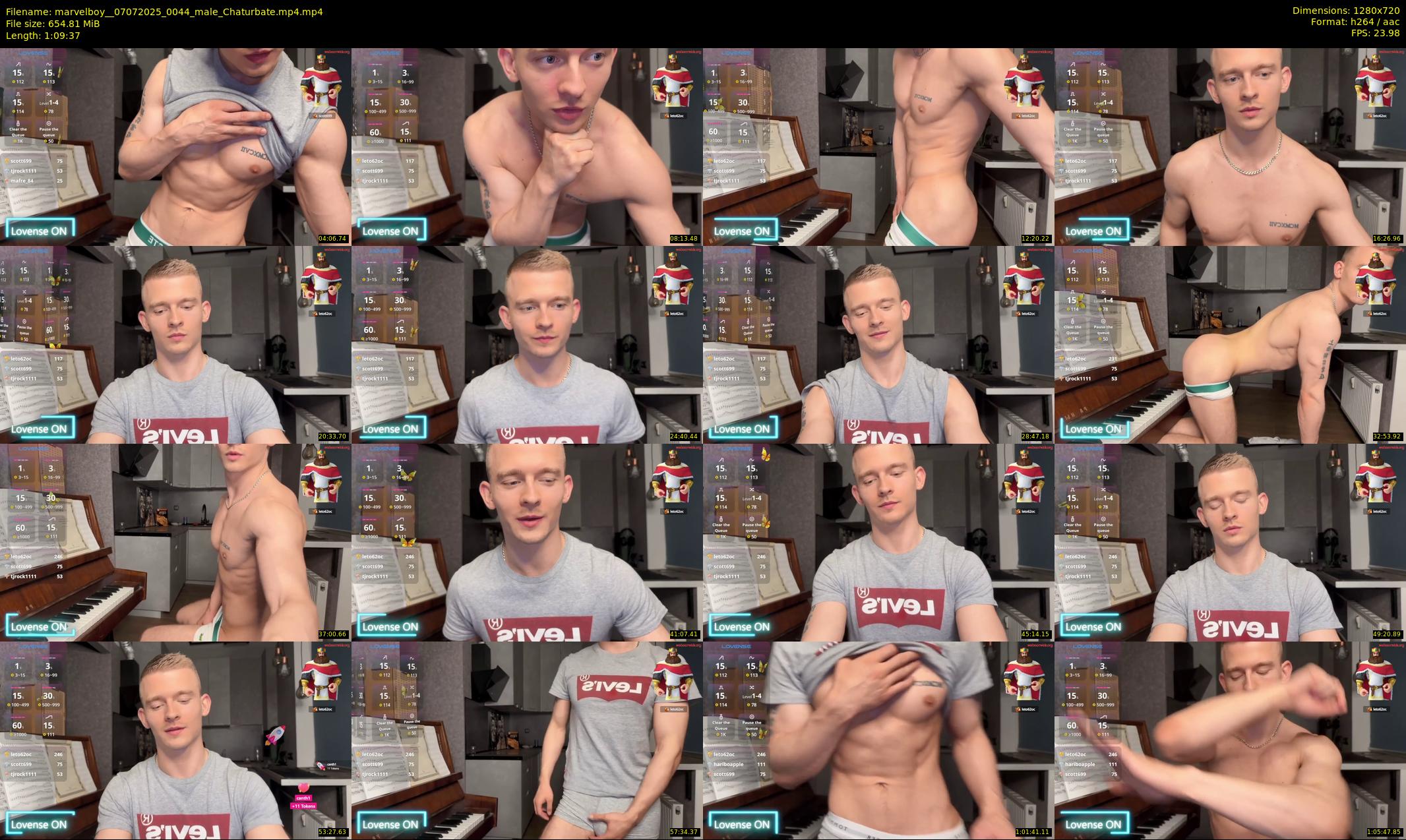 marvelboy_ — 70 minute Chaturbate male cam show recording, 720p, Jul 7, 2025