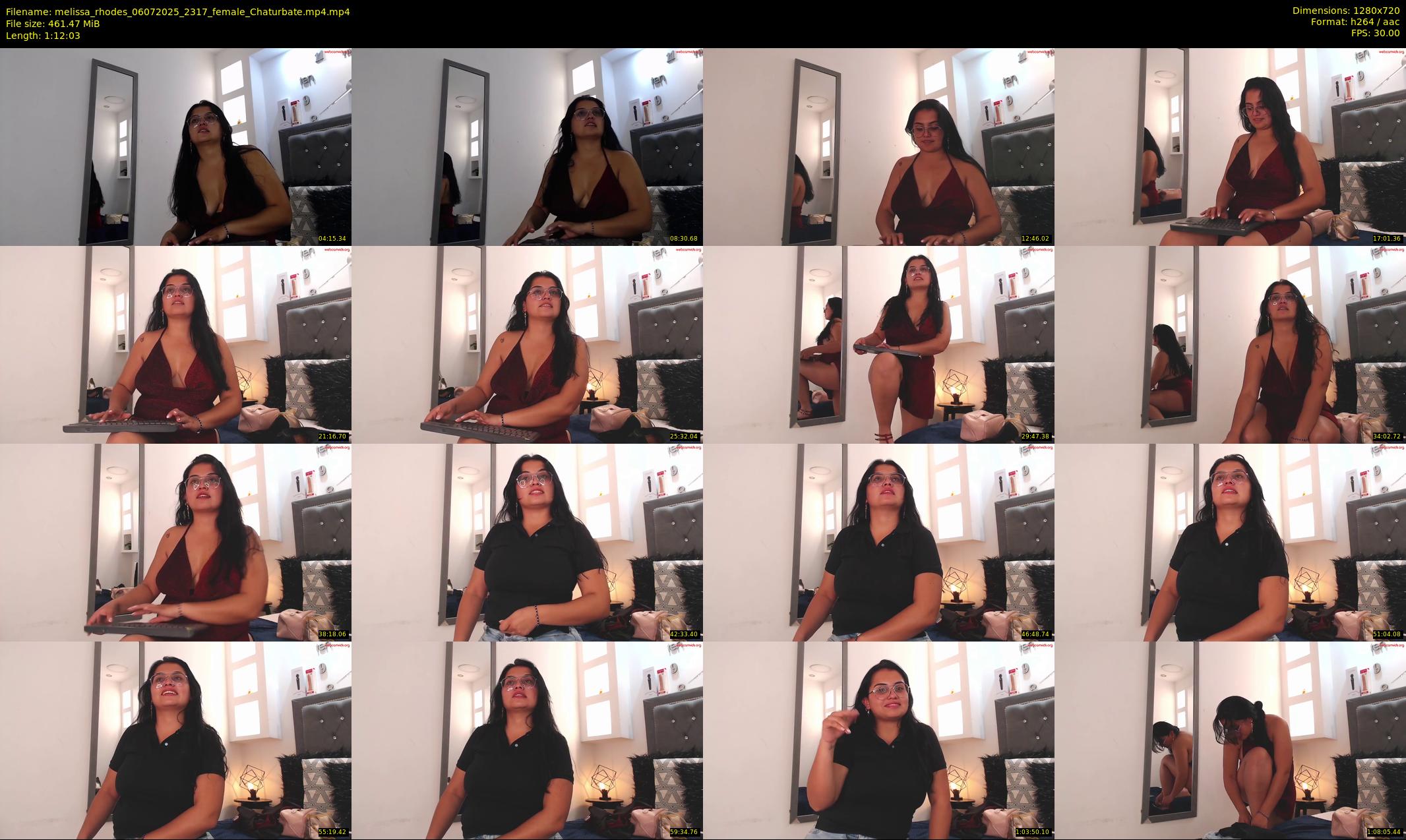 melissa_rhodes — 73 minute Chaturbate female cam show recording, 720p, Jul 6, 2025