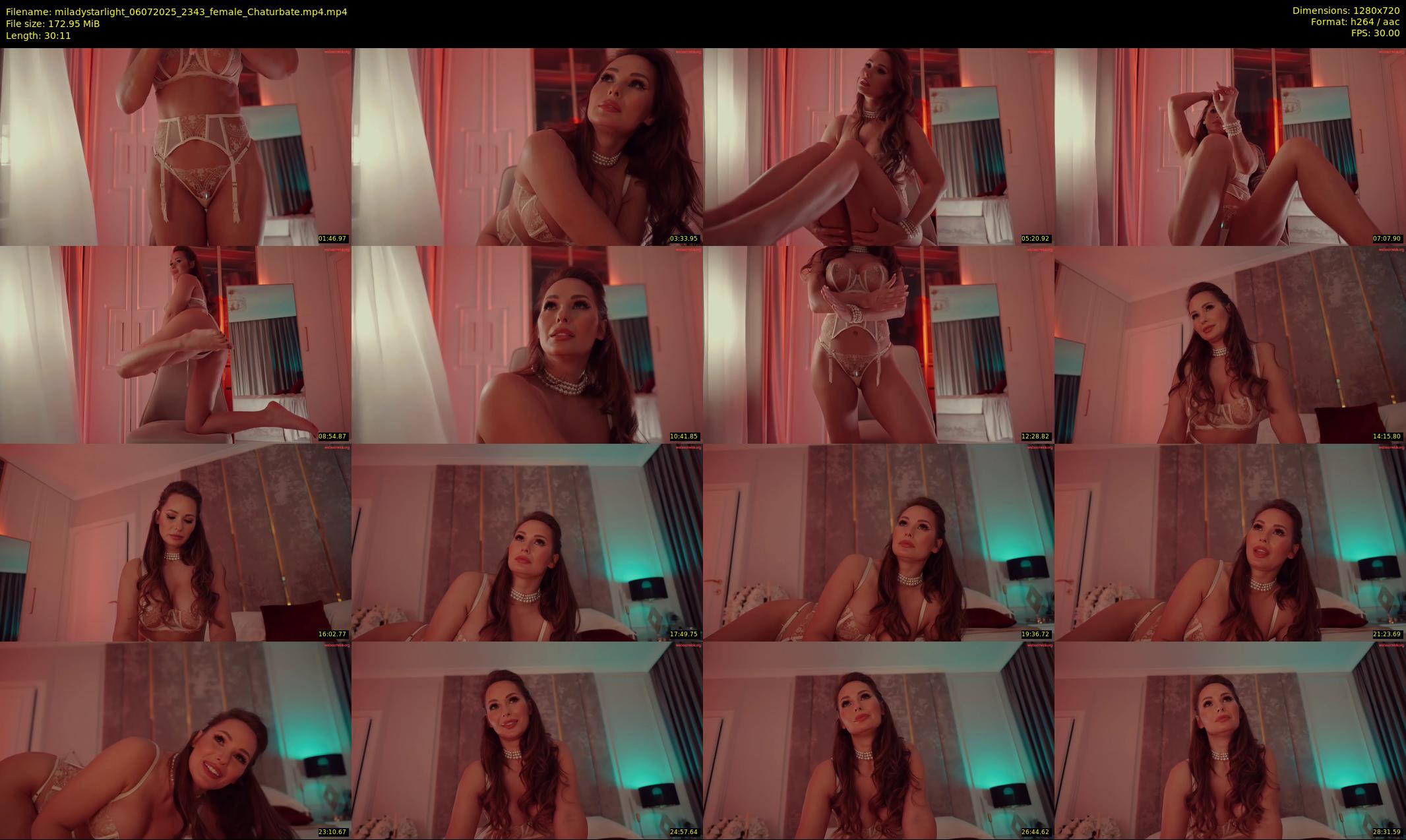 miladystarlight — 31 minute Chaturbate female cam show recording, 720p, Jul 6, 2025