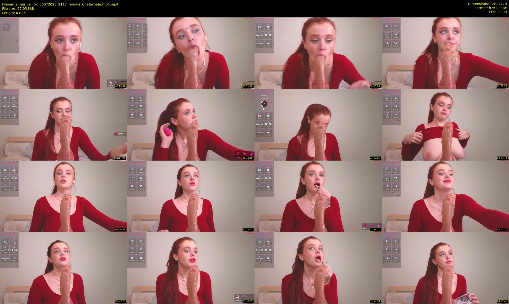 mirida_fox — 5 minute Chaturbate female cam show recording, 720p, Jul 6, 2025