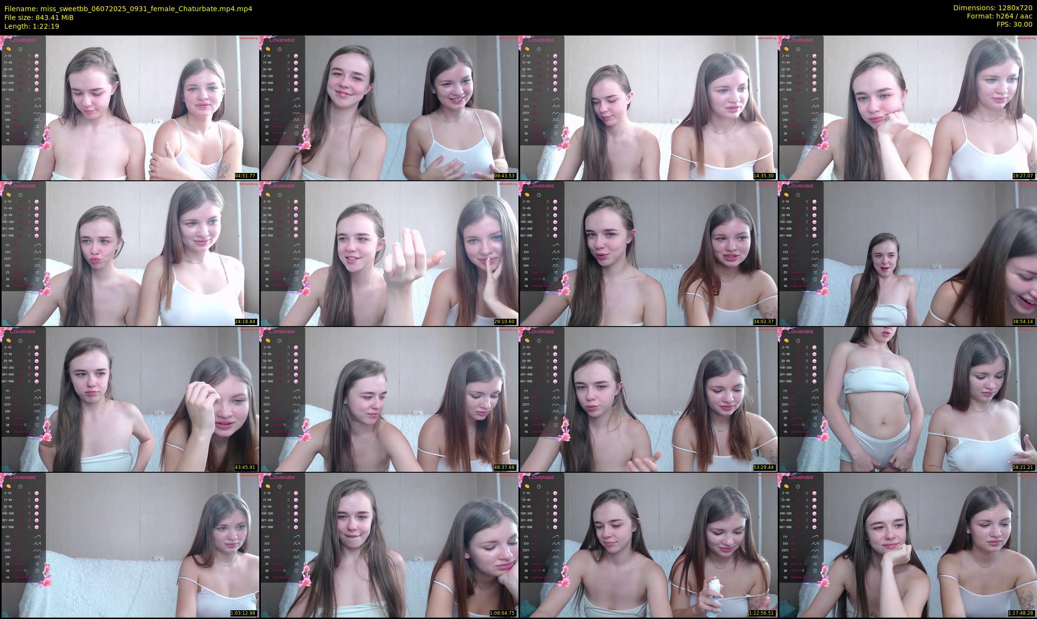 miss_sweetbb — 83 minute Chaturbate female cam show recording, 720p, Jul 6, 2025