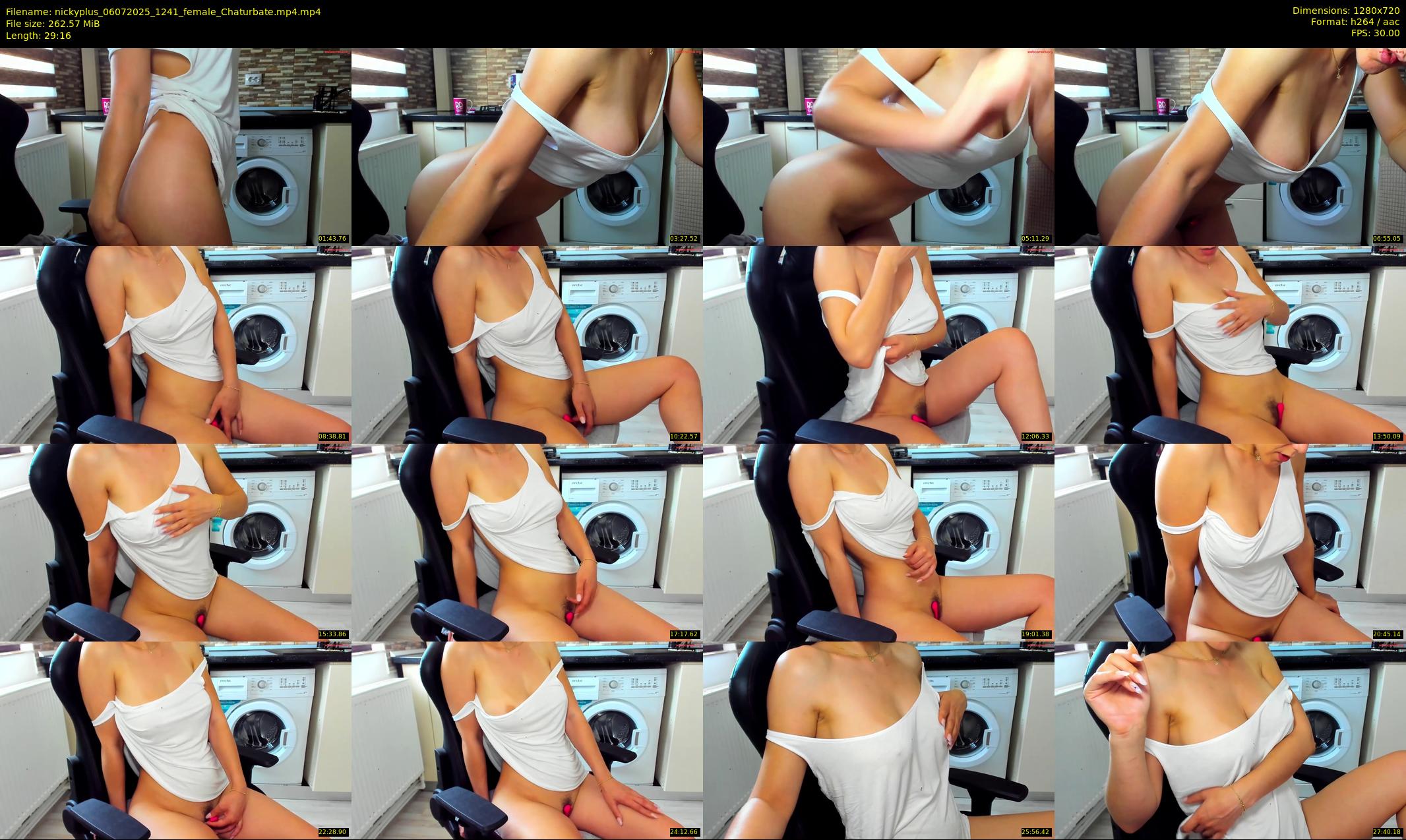 nickyplus — 30 minute Chaturbate couple cam show recording, 720p, Jul 6, 2025