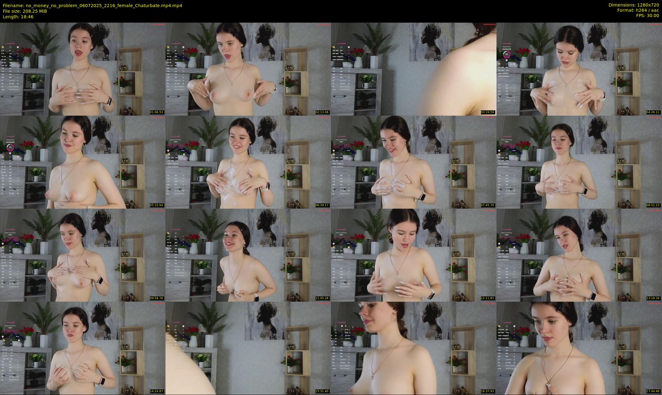 no_money_no_problem — 19 minute Chaturbate female cam show recording, 720p, Jul 6, 2025