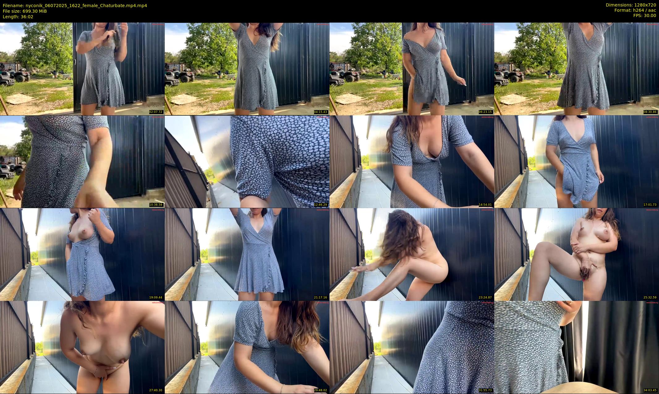 nyconik — 37 minute Chaturbate female cam show recording, 720p, Jul 6, 2025