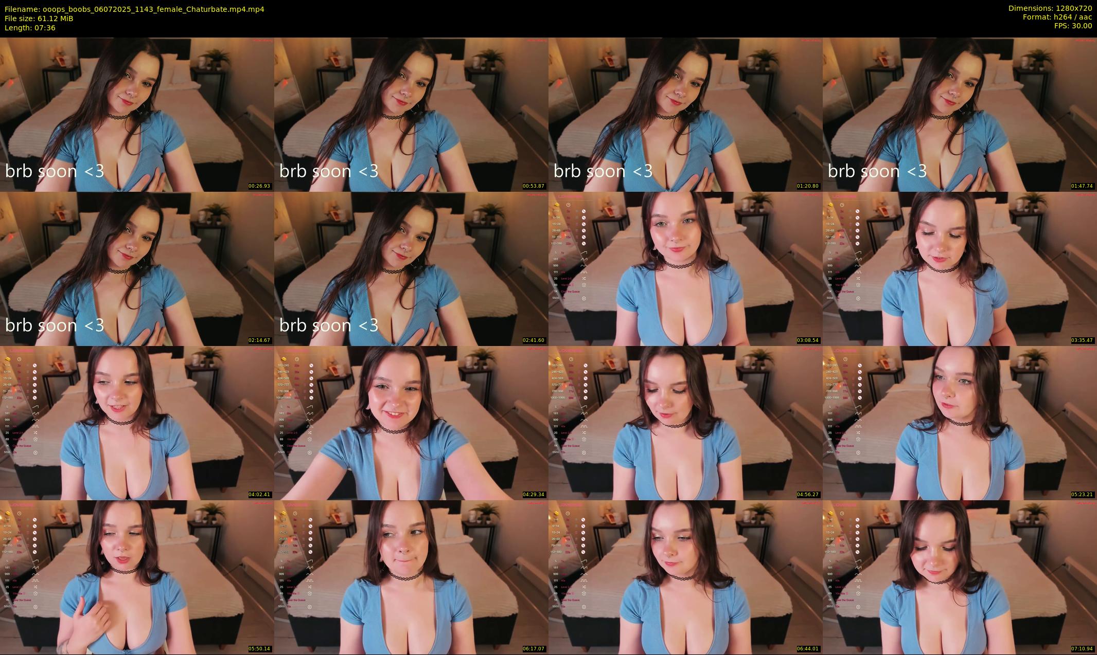 ooops_boobs — 8 minute Chaturbate female cam show recording, 720p, Jul 6, 2025