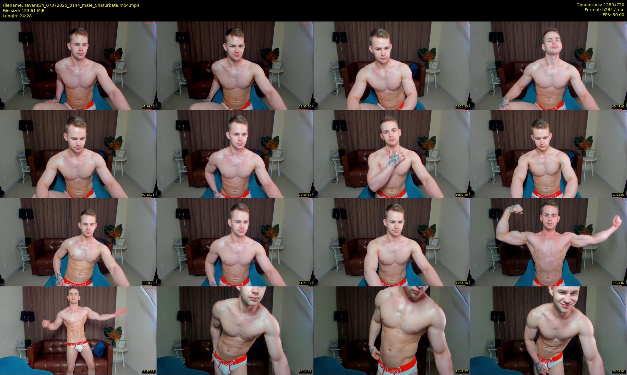 sevans14 — 25 minute Chaturbate male cam show recording, 720p, Jul 7, 2025