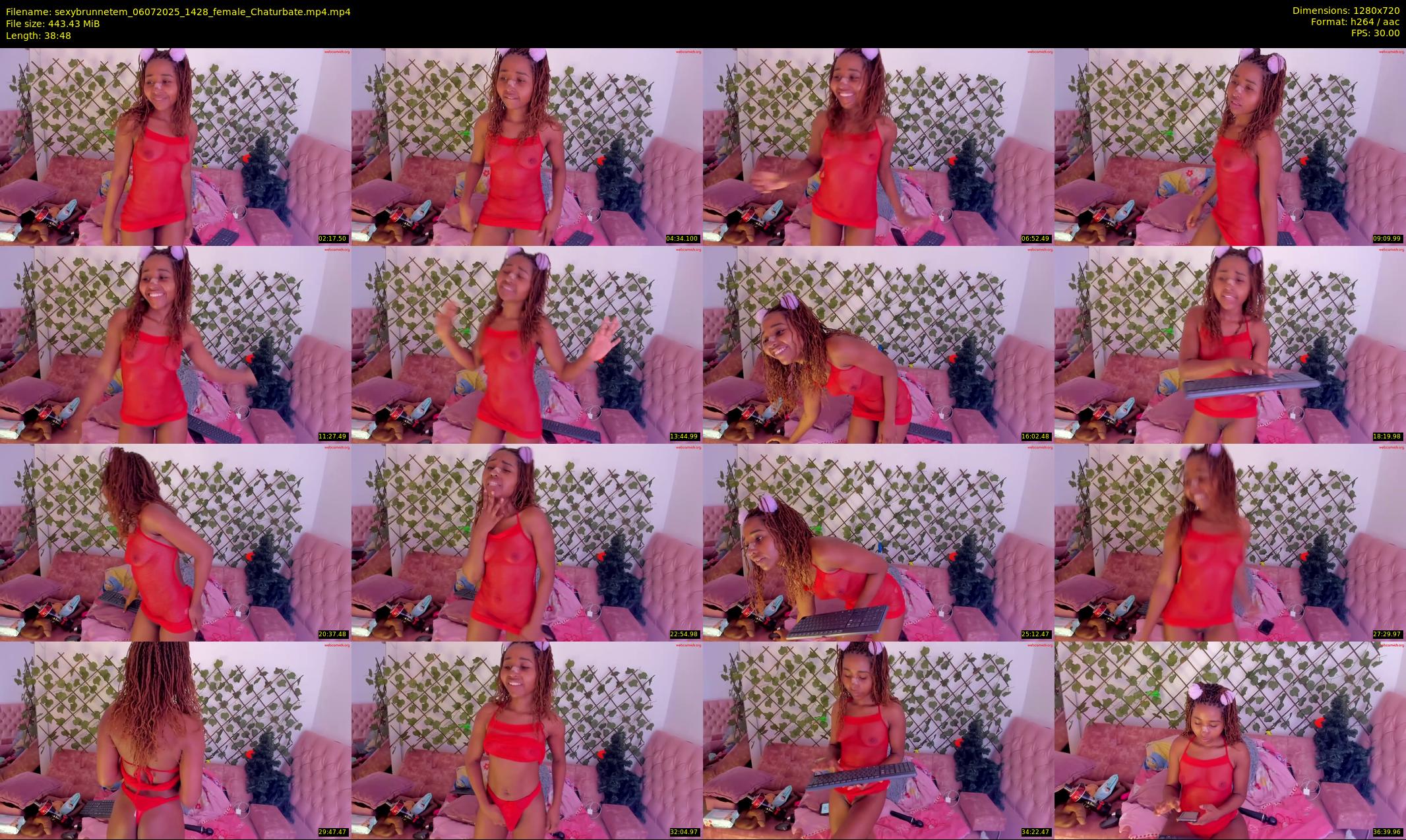 sexybrunnetem — 39 minute Chaturbate female cam show recording, 720p, Jul 6, 2025