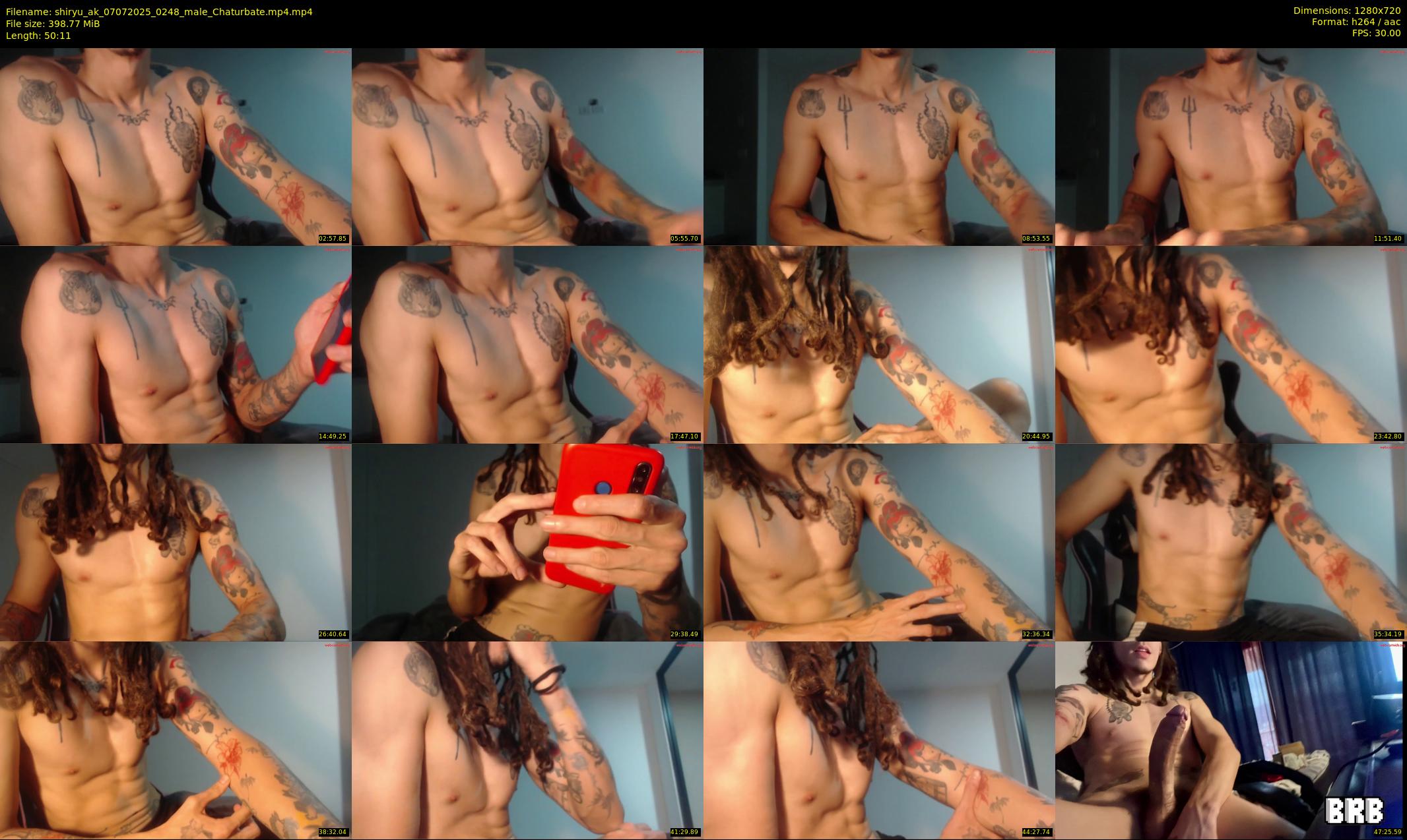 shiryu_ak — 51 minute Chaturbate male cam show recording, 720p, Jul 7, 2025
