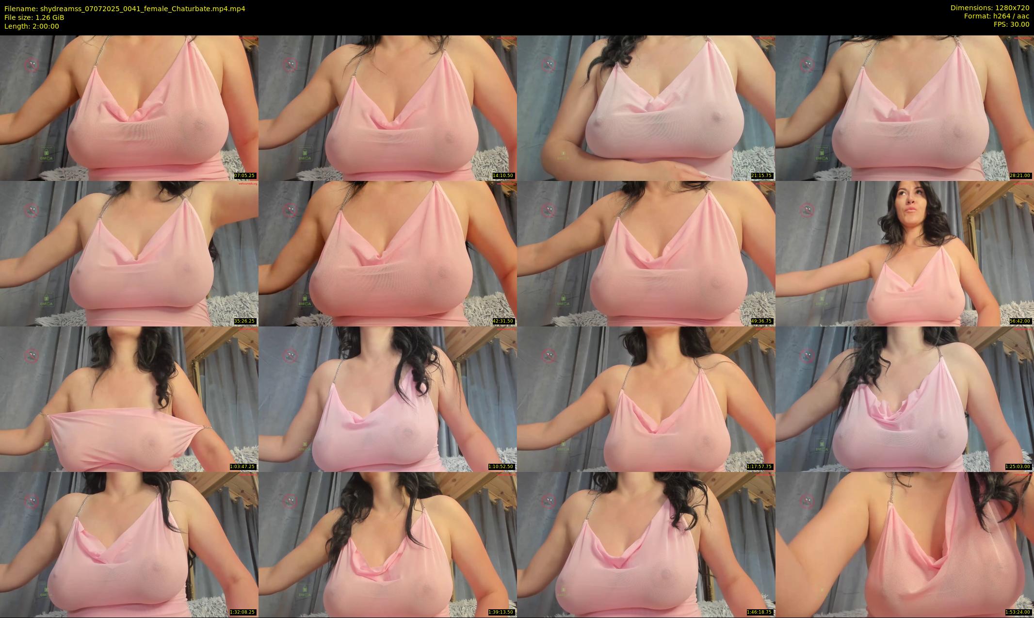 shydreamss — 120 minute Chaturbate female cam show recording, 720p, Jul 7, 2025