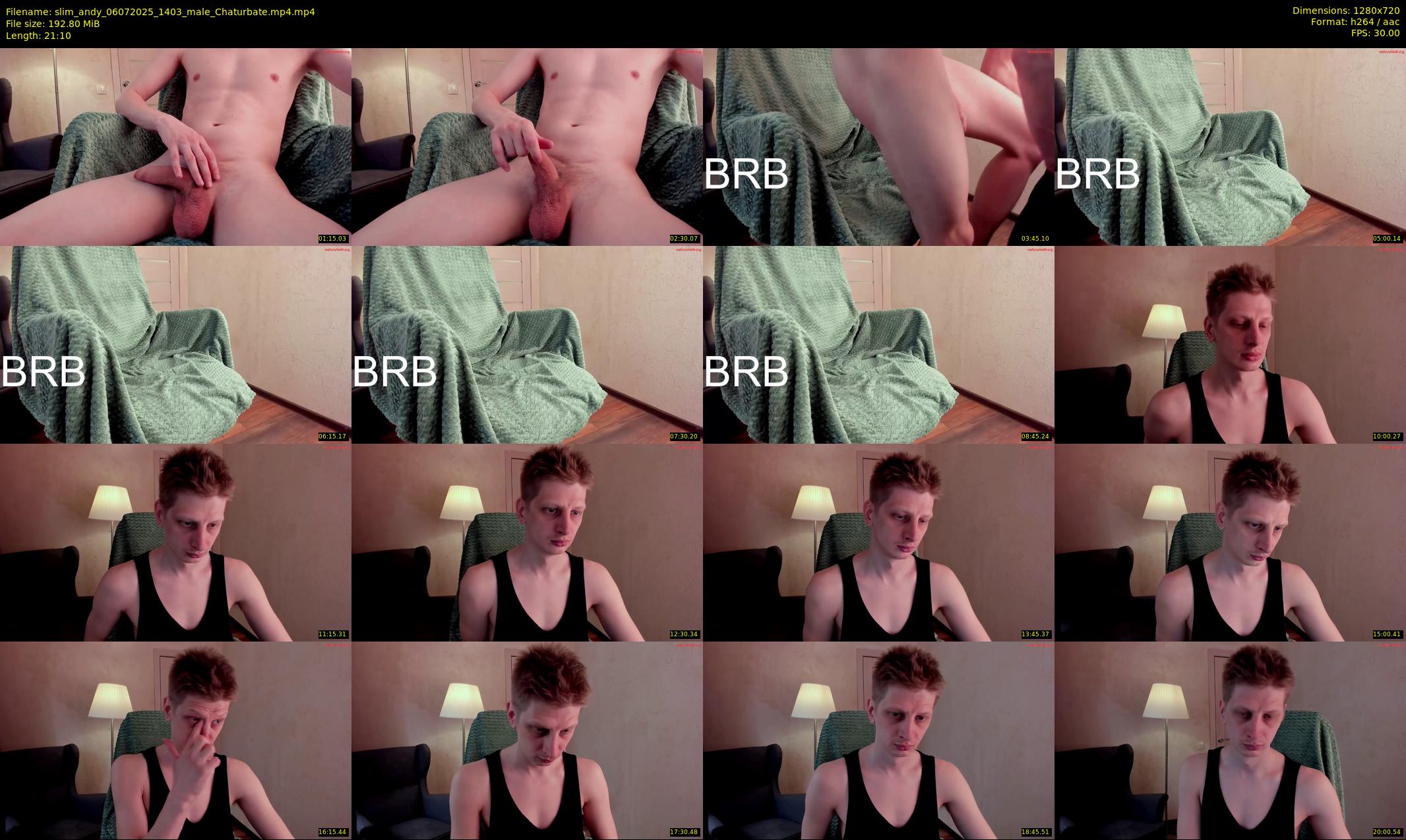slim_andy — 22 minute Chaturbate male cam show recording, 720p, Jul 6, 2025