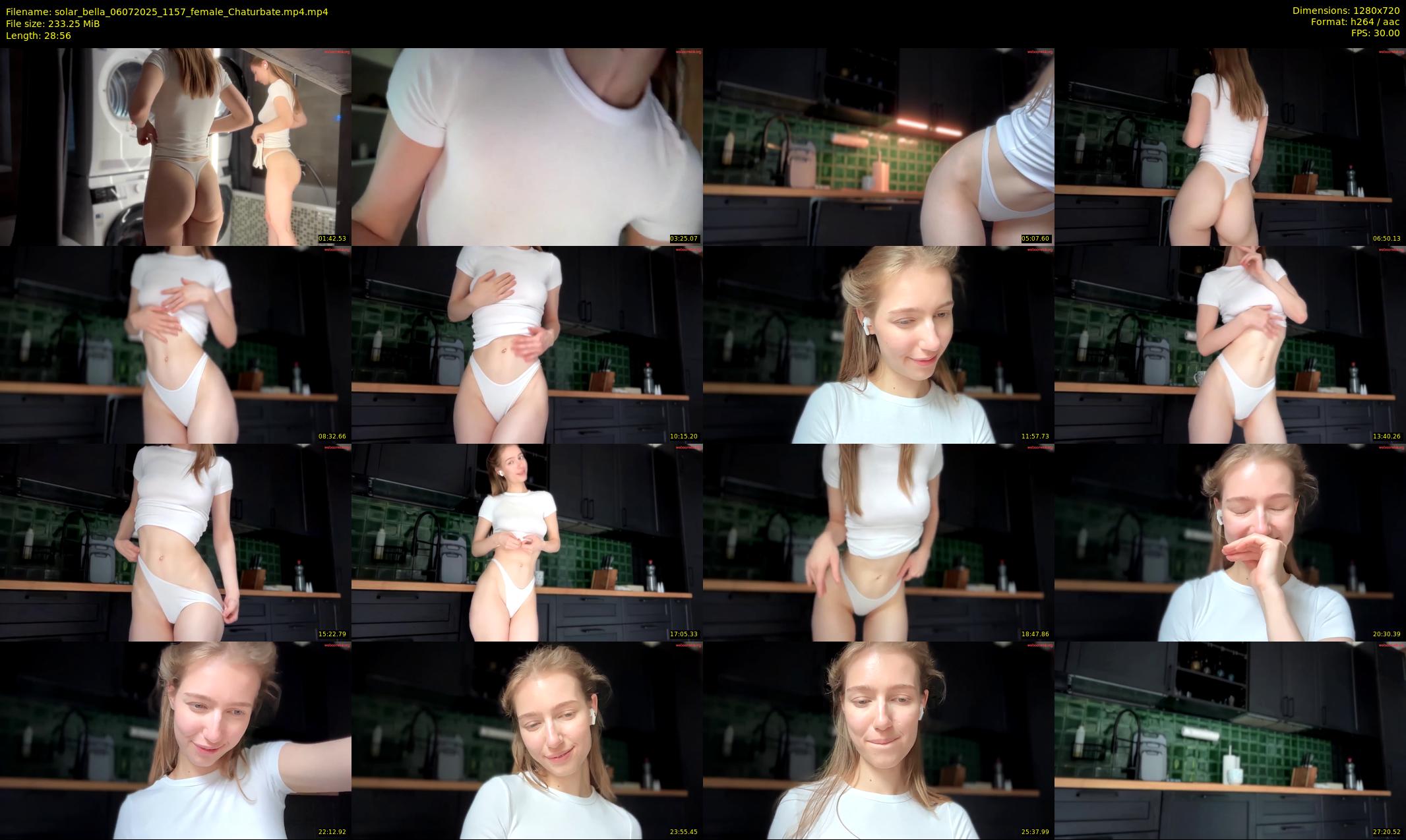 solar_bella — 29 minute Chaturbate female cam show recording, 720p, Jul 6, 2025