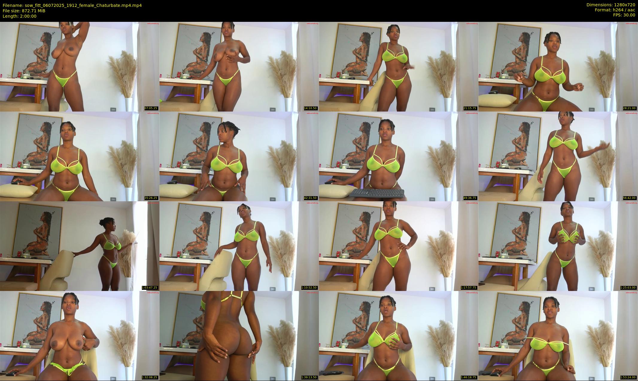sow_fitt — 120 minute Chaturbate female cam show recording, 720p, Jul 6, 2025