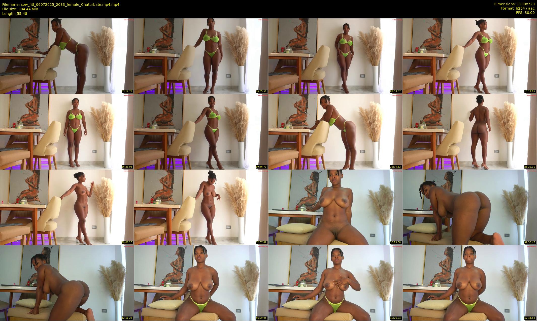 sow_fitt — 56 minute Chaturbate female cam show recording, 720p, Jul 6, 2025