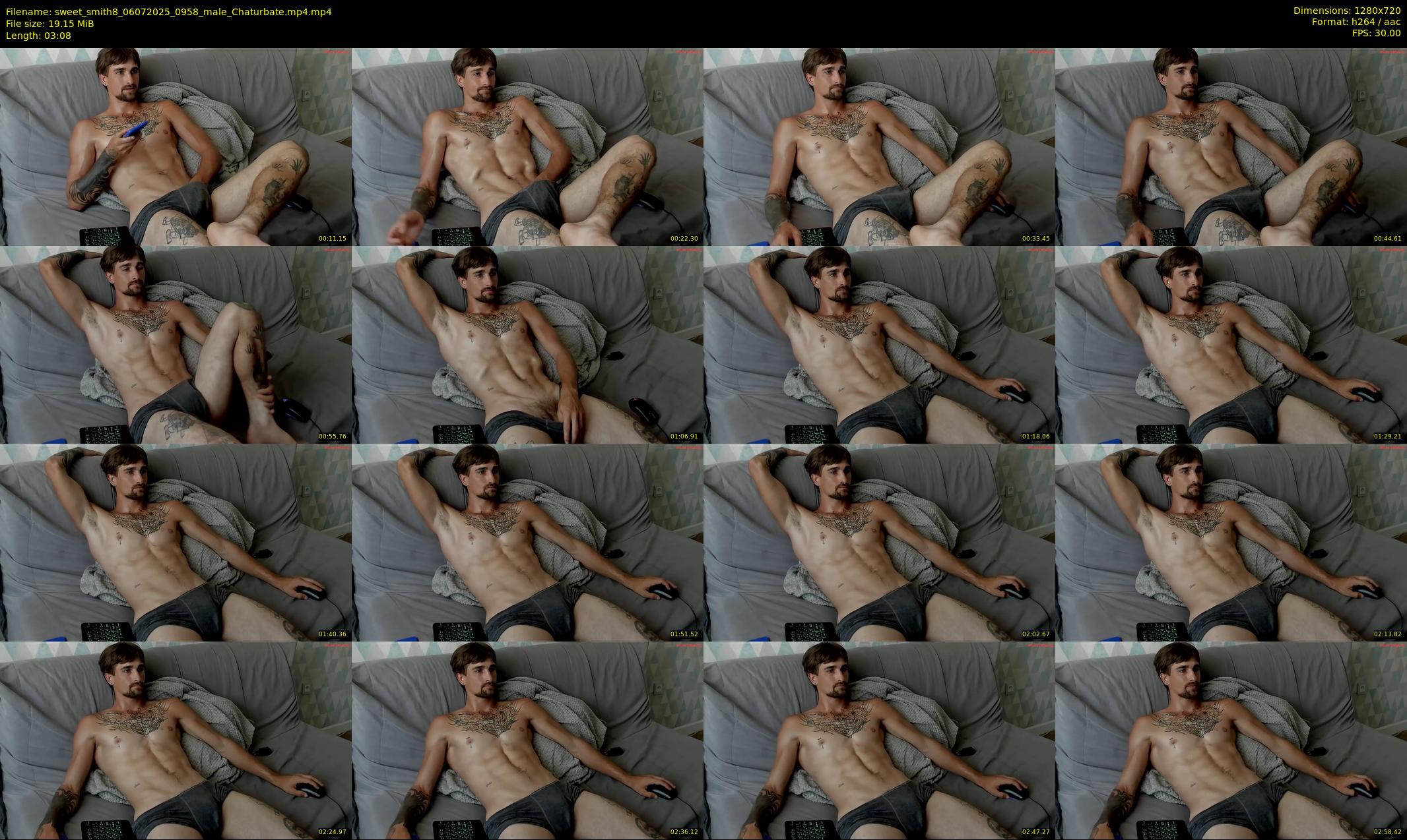 sweet_smith8 — 4 minute Chaturbate male cam show recording, 720p, Jul 6, 2025