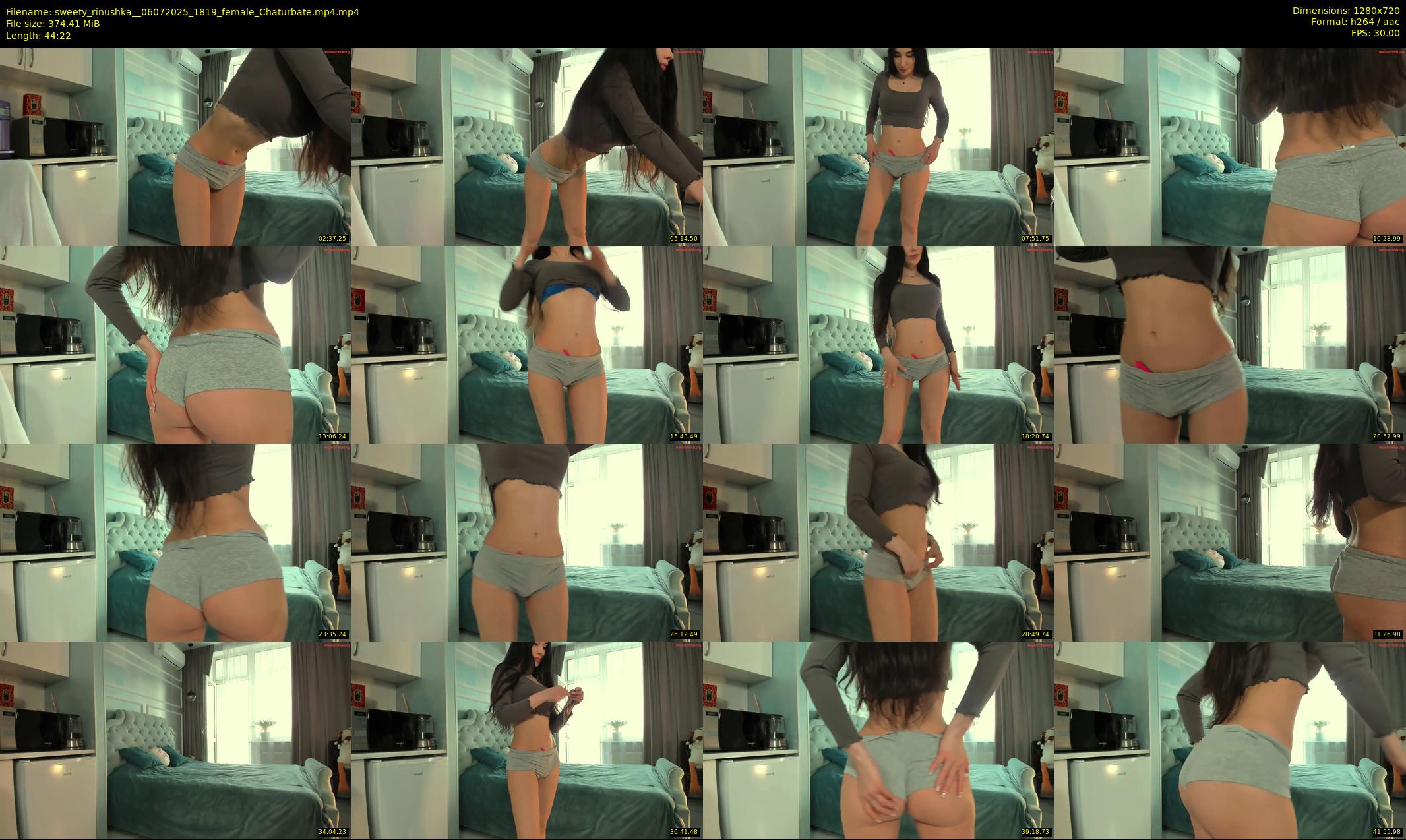 sweety_rinushka_ — 45 minute Chaturbate female cam show recording, 720p, Jul 6, 2025