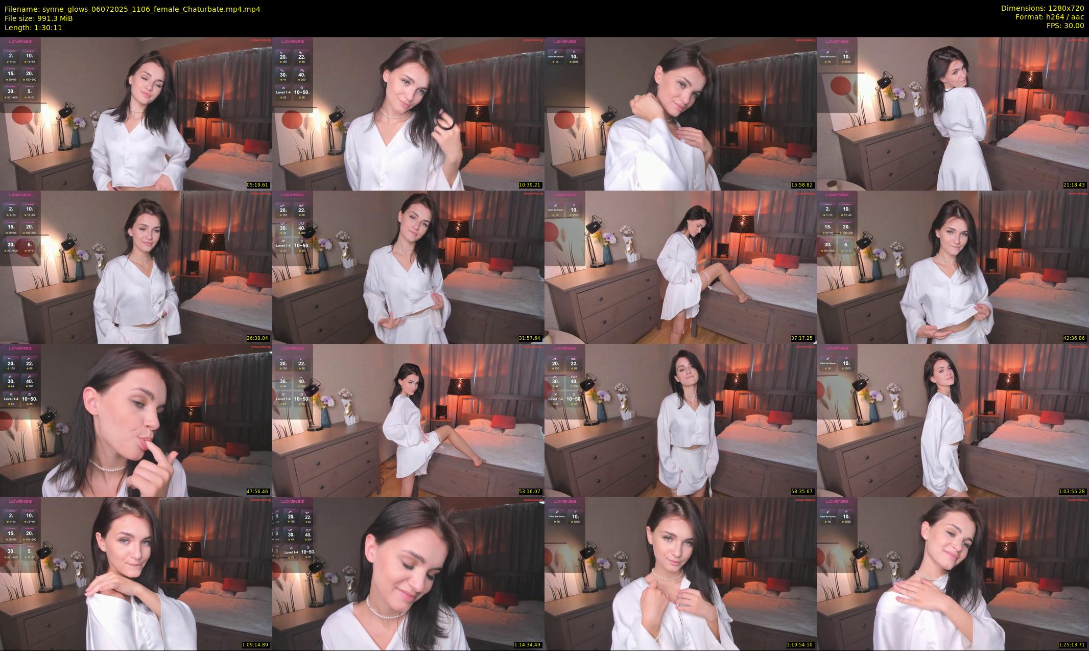 synne_glows — 91 minute Chaturbate female cam show recording, 720p, Jul 6, 2025