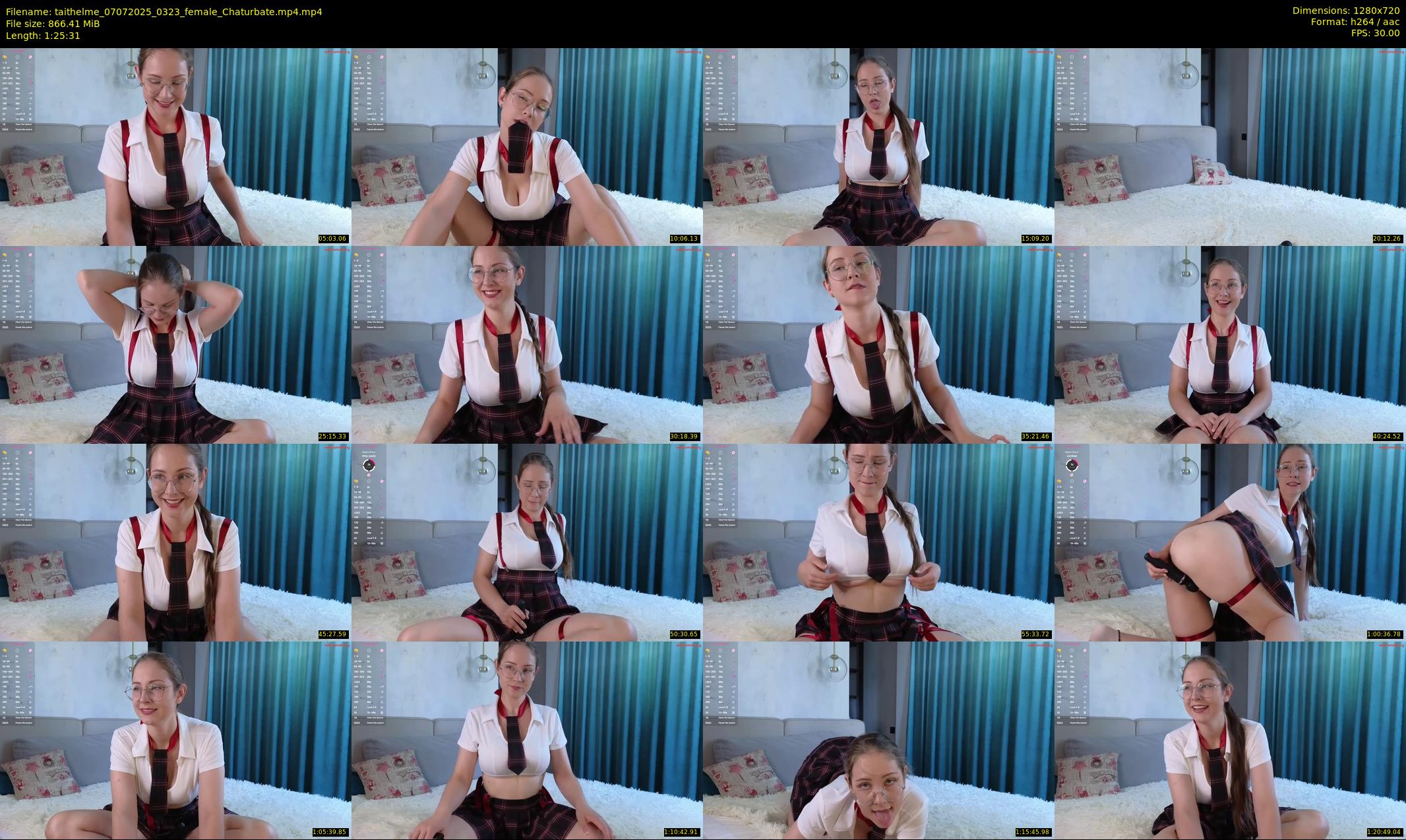 taithelme — 86 minute Chaturbate female cam show recording, 720p, Jul 7, 2025