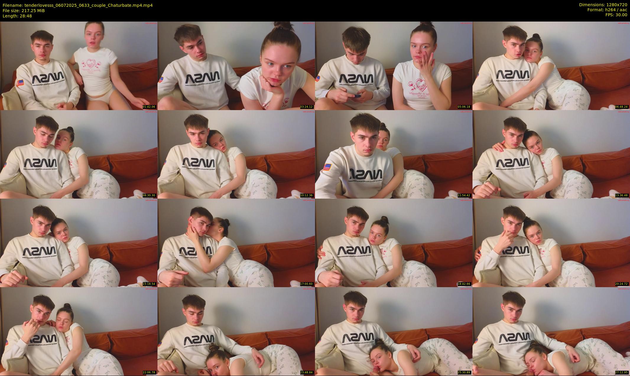 tenderlovesss — 29 minute Chaturbate couple cam show recording, 720p, Jul 6, 2025
