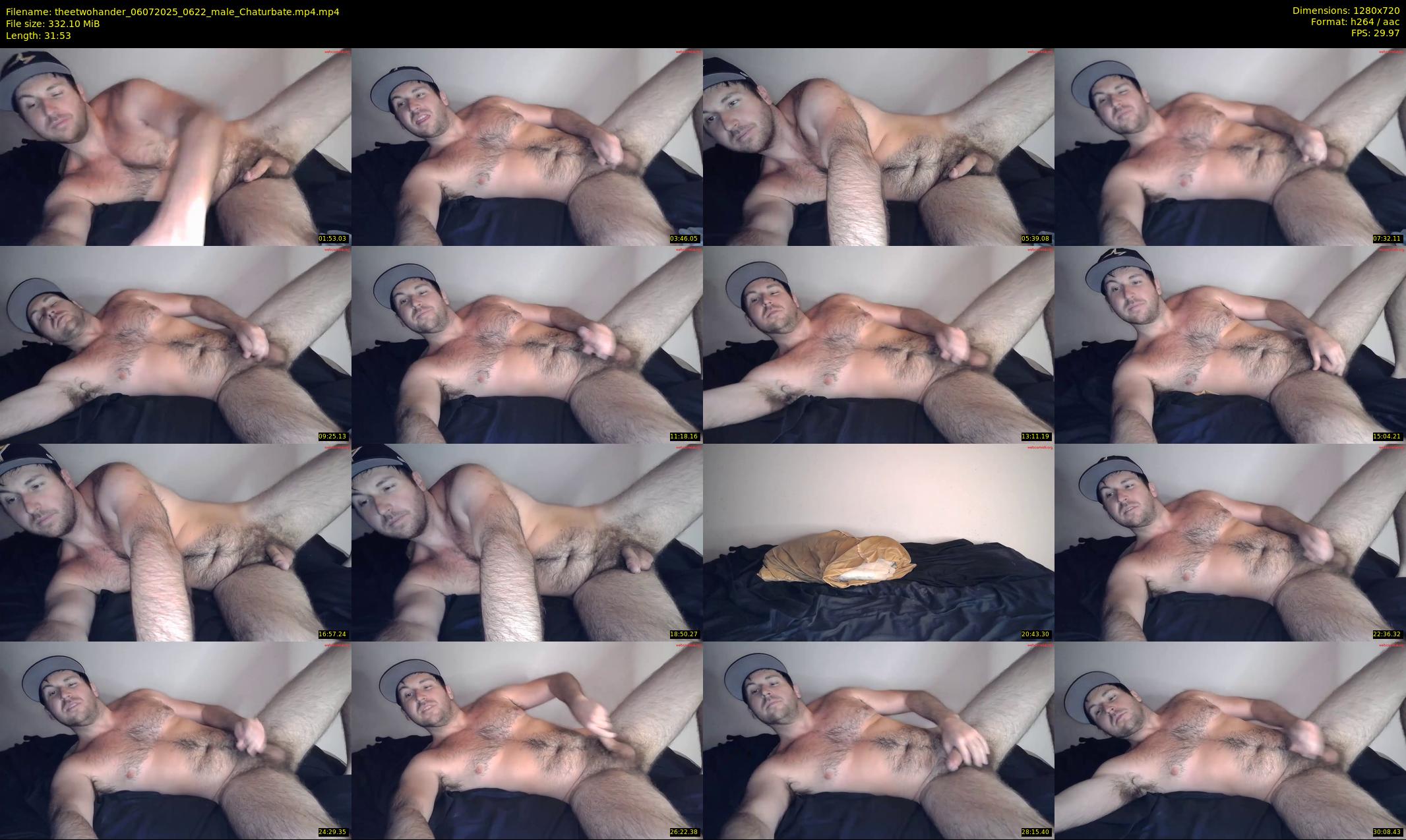 theetwohander — 32 minute Chaturbate male cam show recording, 720p, Jul 6, 2025