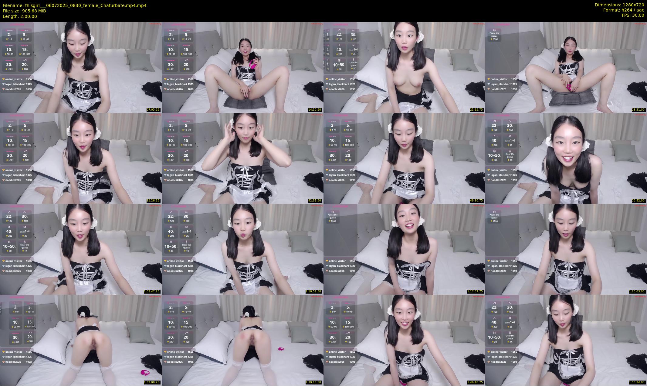 thisgirl__ — 120 minute Chaturbate female cam show recording, 720p, Jul 6, 2025
