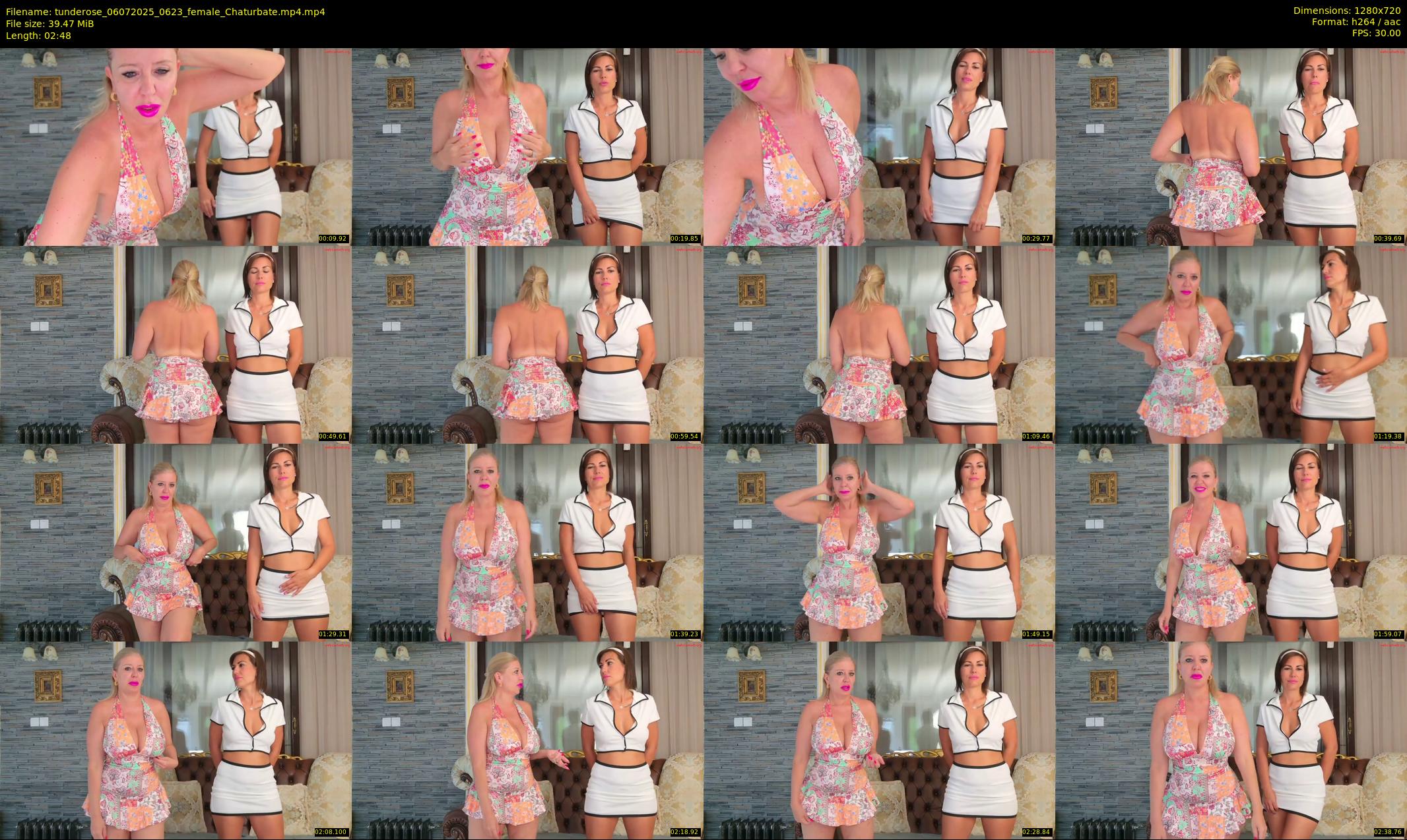 tunderose — 3 minute Chaturbate female cam show recording, 720p, Jul 6, 2025