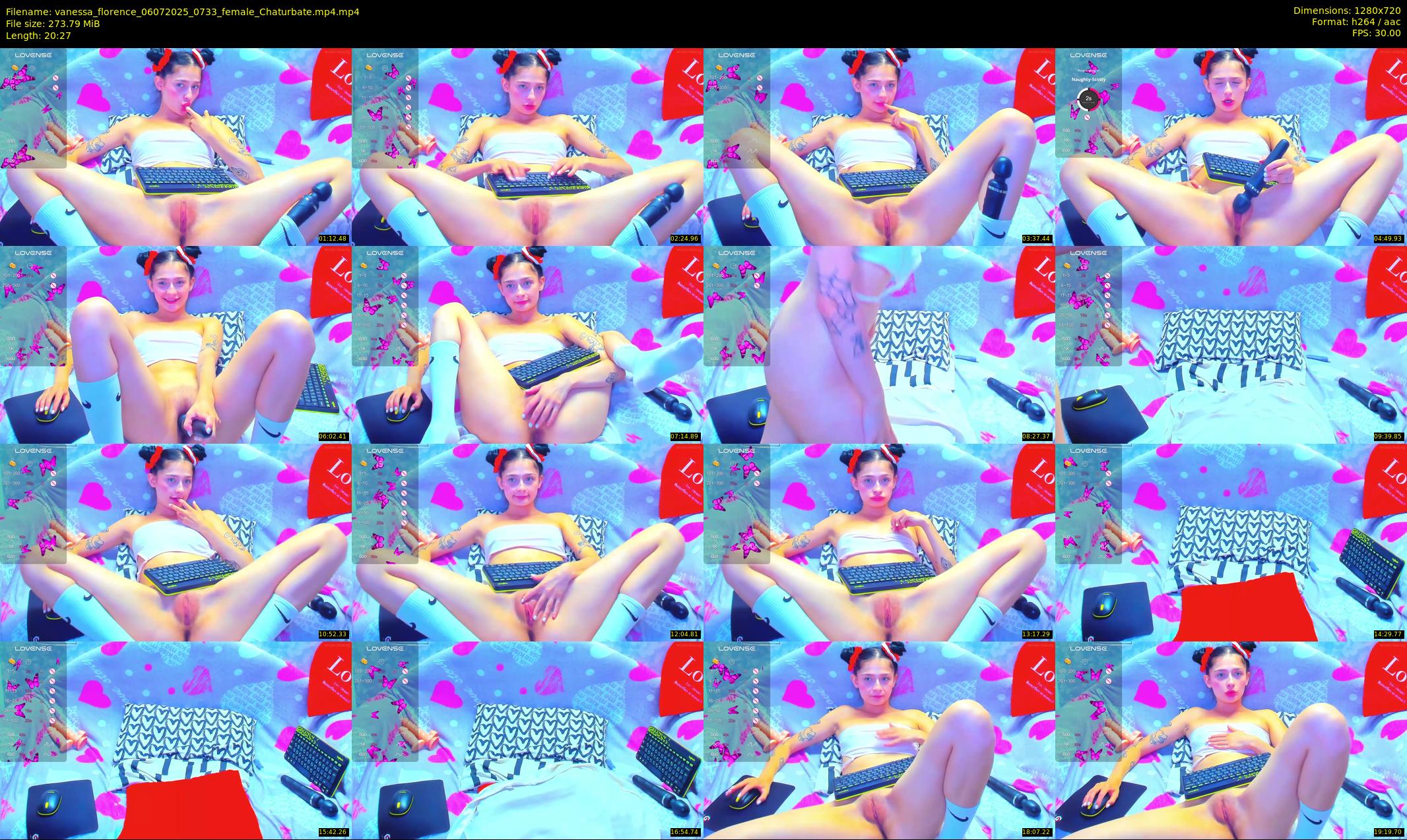 vanessa_florence — 21 minute Chaturbate female cam show recording, 720p, Jul 6, 2025