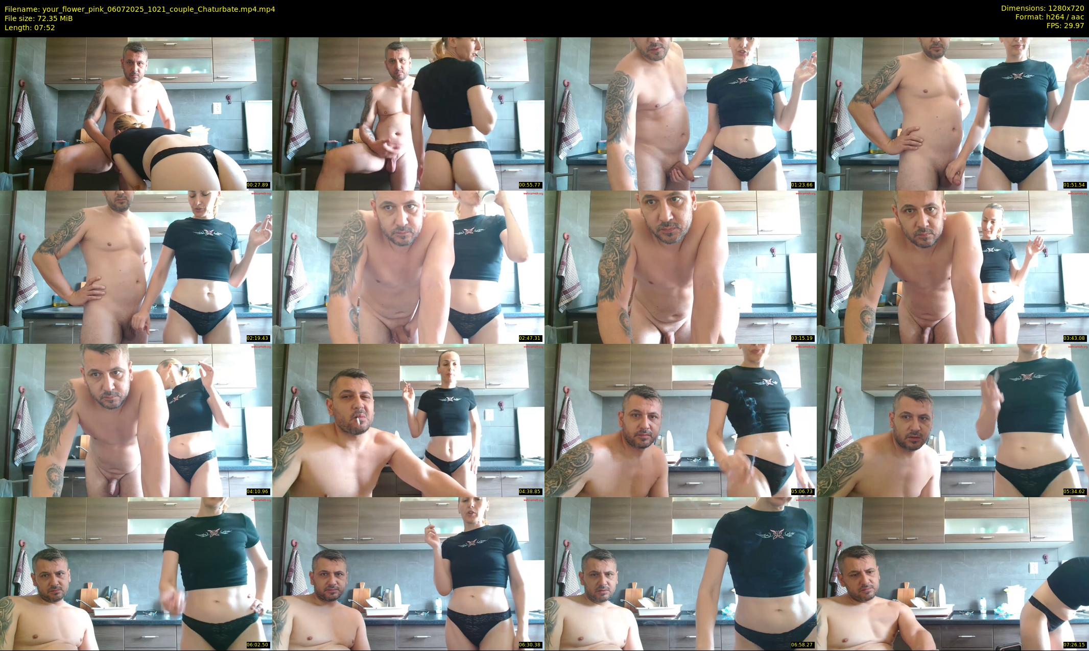 your_flower_pink — 8 minute Chaturbate couple cam show recording, 720p, Jul 6, 2025