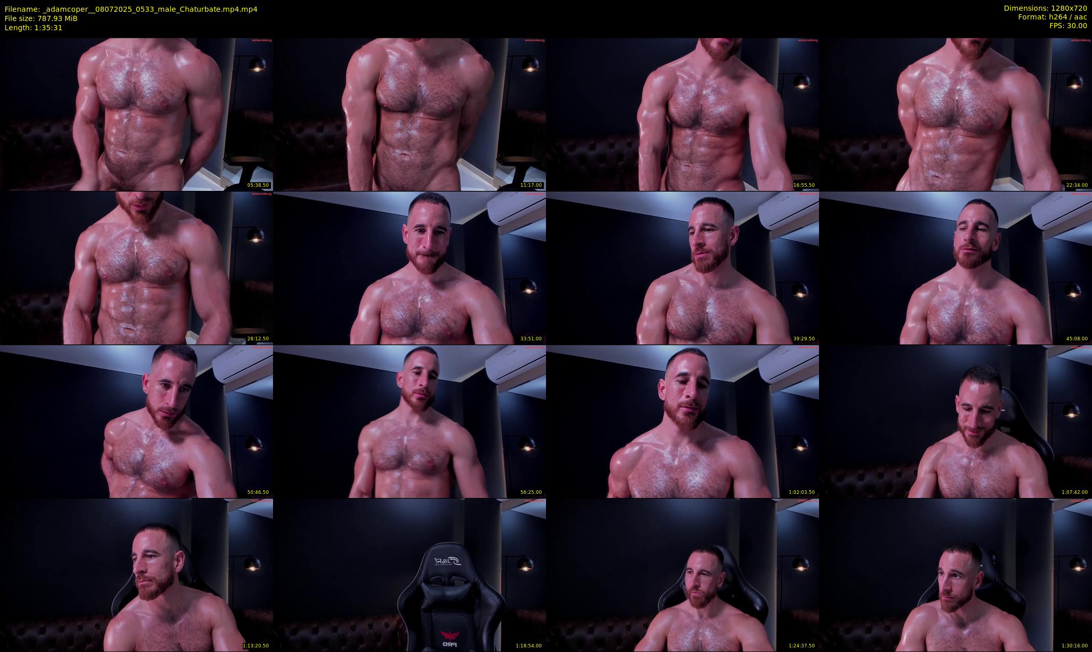 _adamcoper_ — 96 minute Chaturbate male cam show recording, 720p, Jul 8, 2025