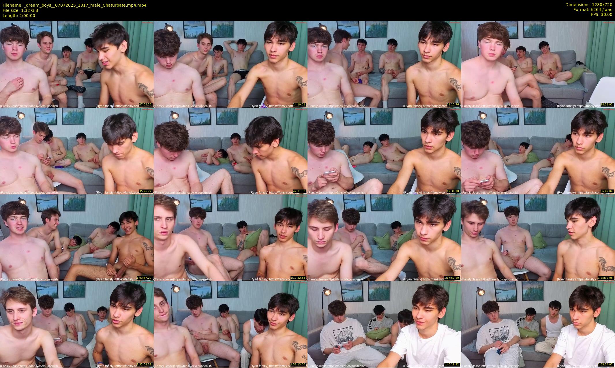 _dream_boys_ — 120 minute Chaturbate male cam show recording, 720p, Jul 7, 2025
