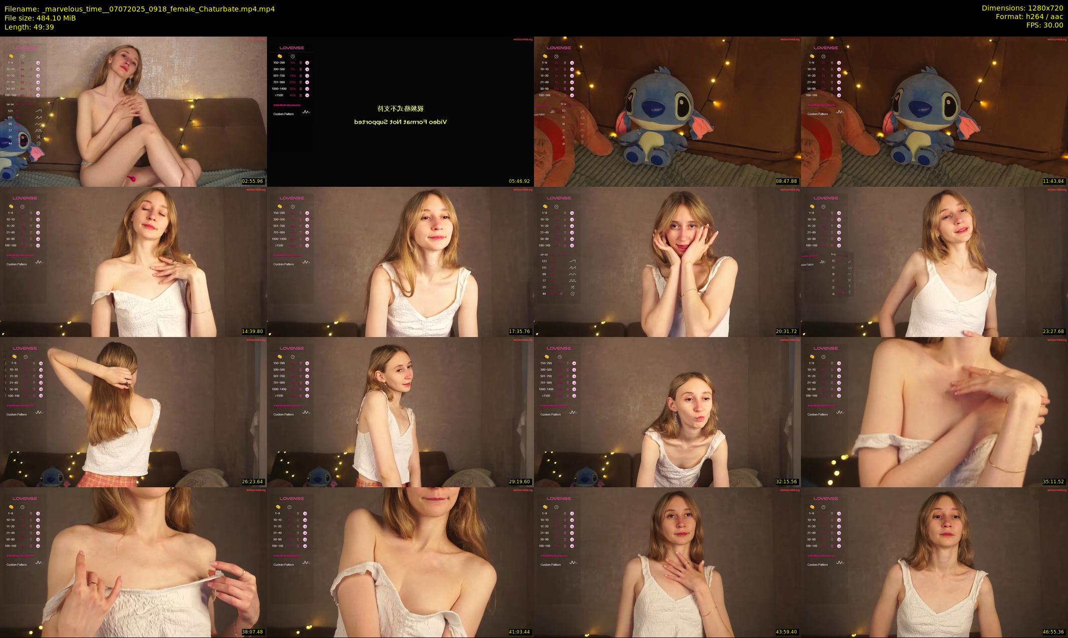_marvelous_time_ — 50 minute Chaturbate female cam show recording, 720p, Jul 7, 2025
