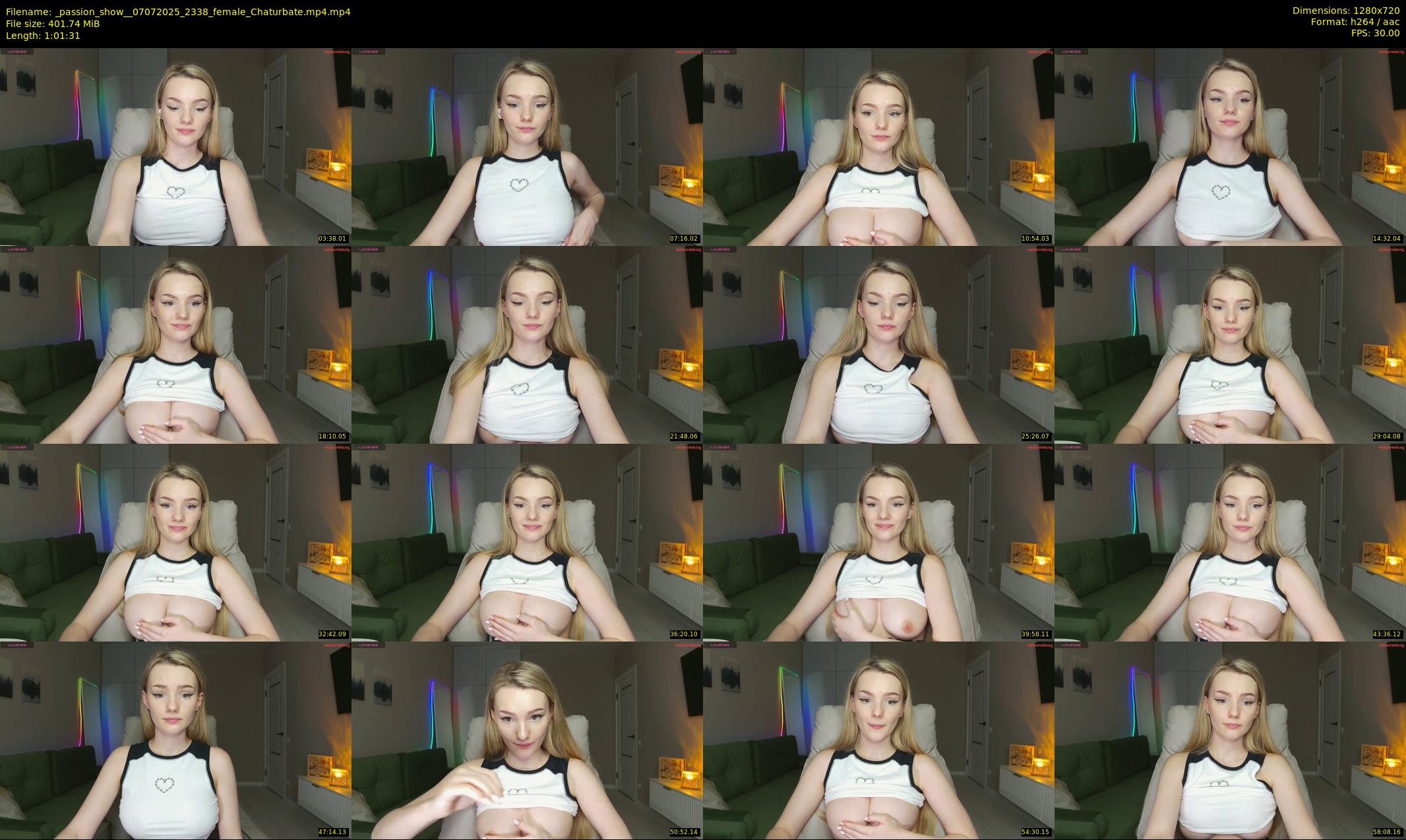 _passion_show_ — 62 minute Chaturbate couple cam show recording, 720p, Jul 7, 2025